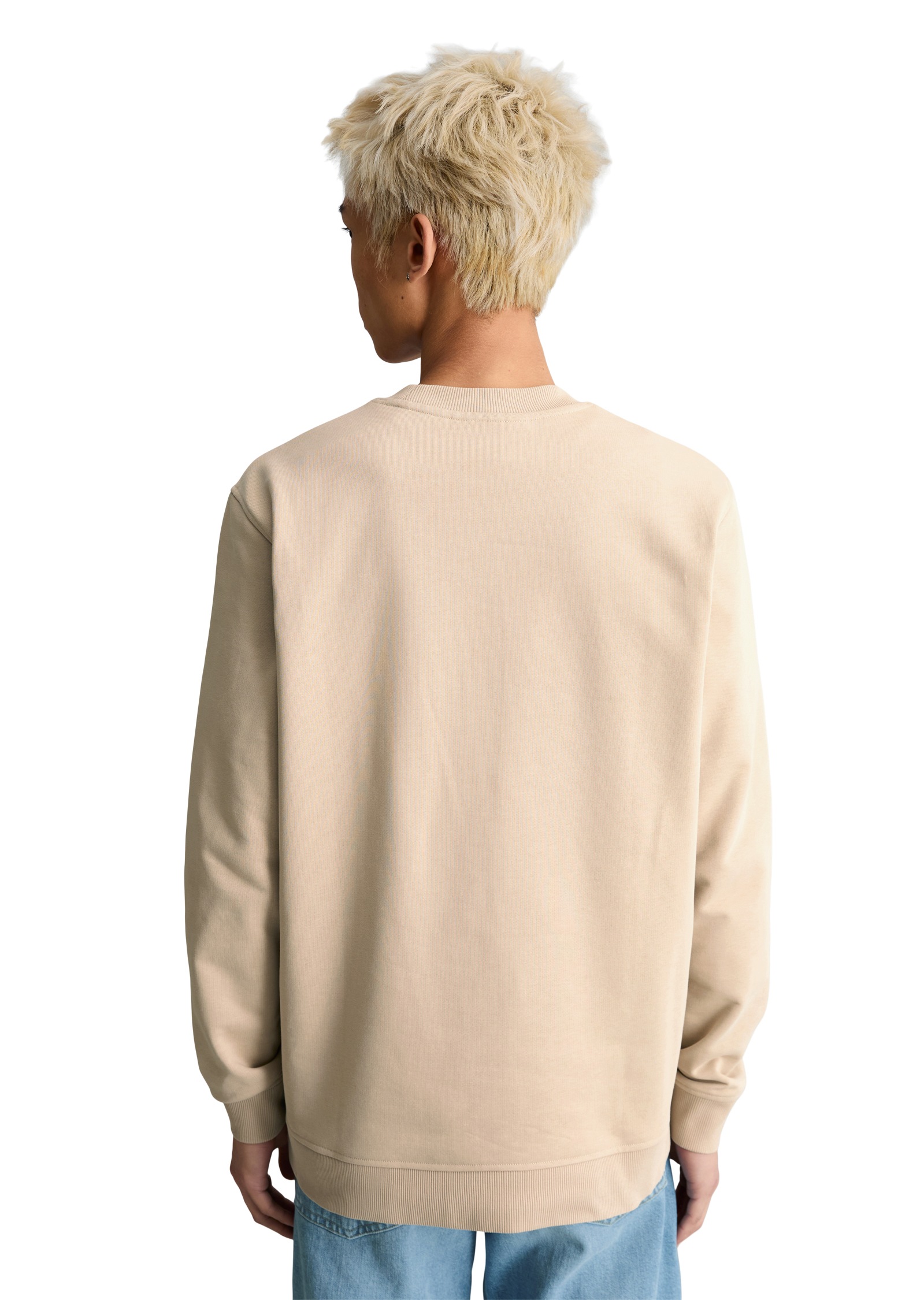 Marc OPolo DENIM Sweatshirt, regular fit aus weichem Bio-Baumwoll-Sweat günstig online kaufen