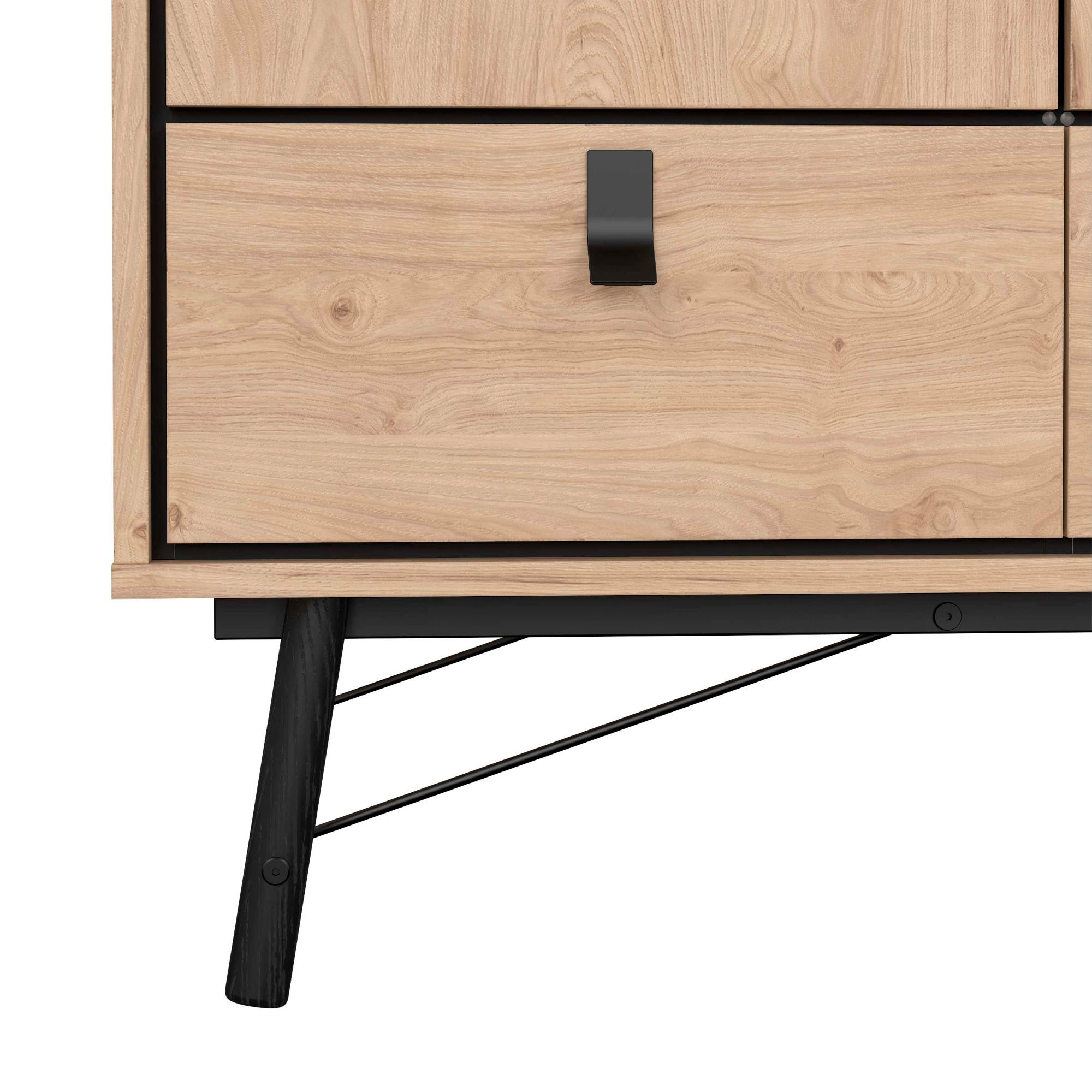 andas Kleiderschrank »RY«, mit 3 Türen und 3 Schubladen, Breite/Höhe 150/200 cm