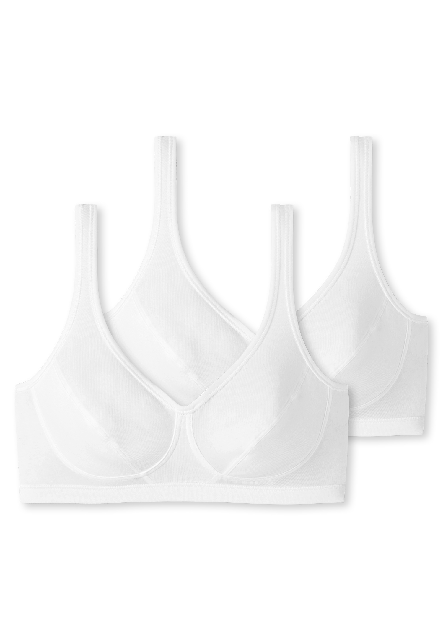 Schiesser Bustier »"95/5"«, (2er Pack), mit sanft formenden Cups