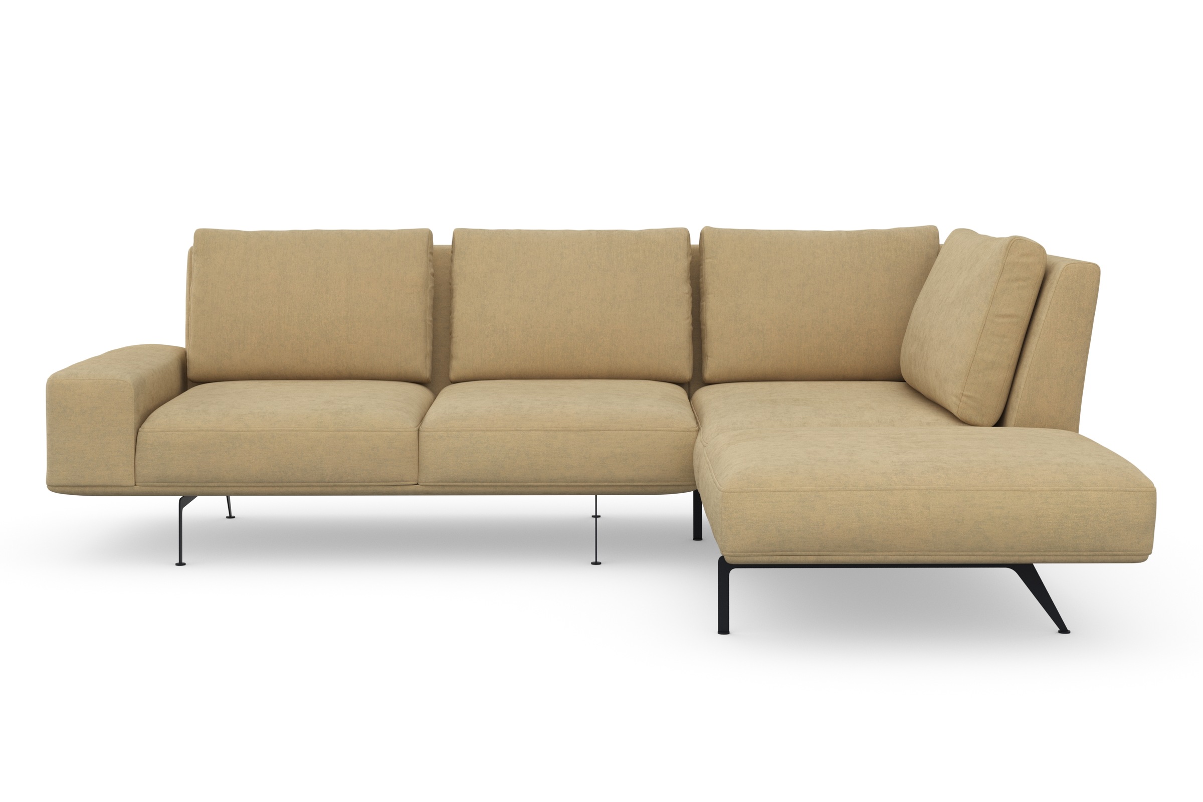 machalke® Ecksofa »L-Form«, mit hoher Bodenfreiheit