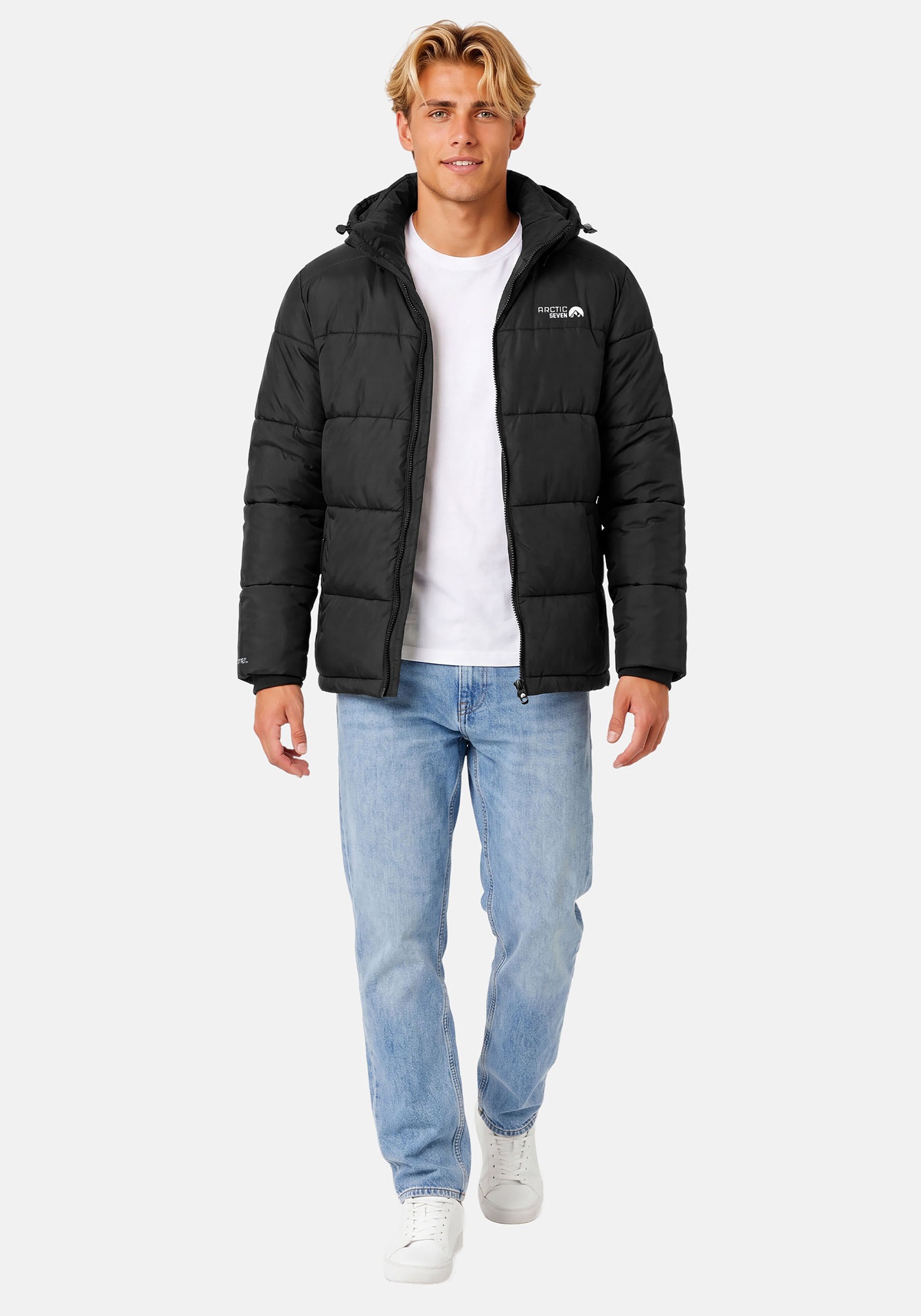 Arctic Seven Winterjacke »ASYetii« mit hochwertigem Steppdesign