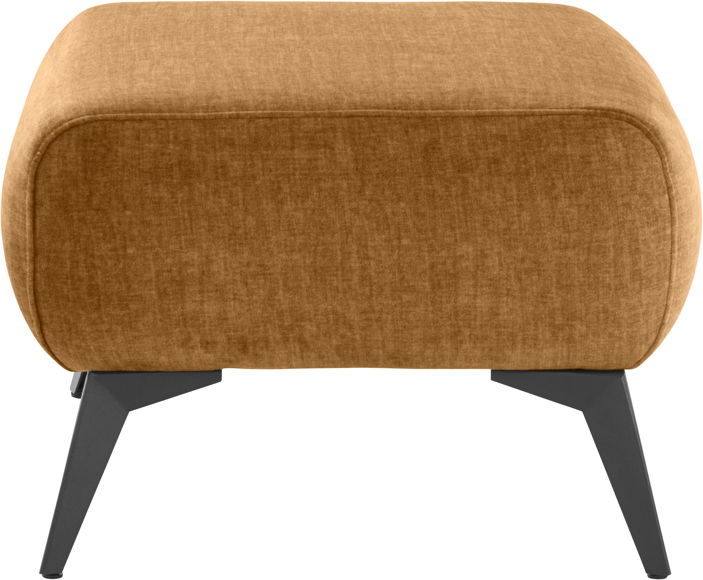 Thumbnail - Home affaire Polsterhocker "Baggio, modern" schwarze Metallfüße