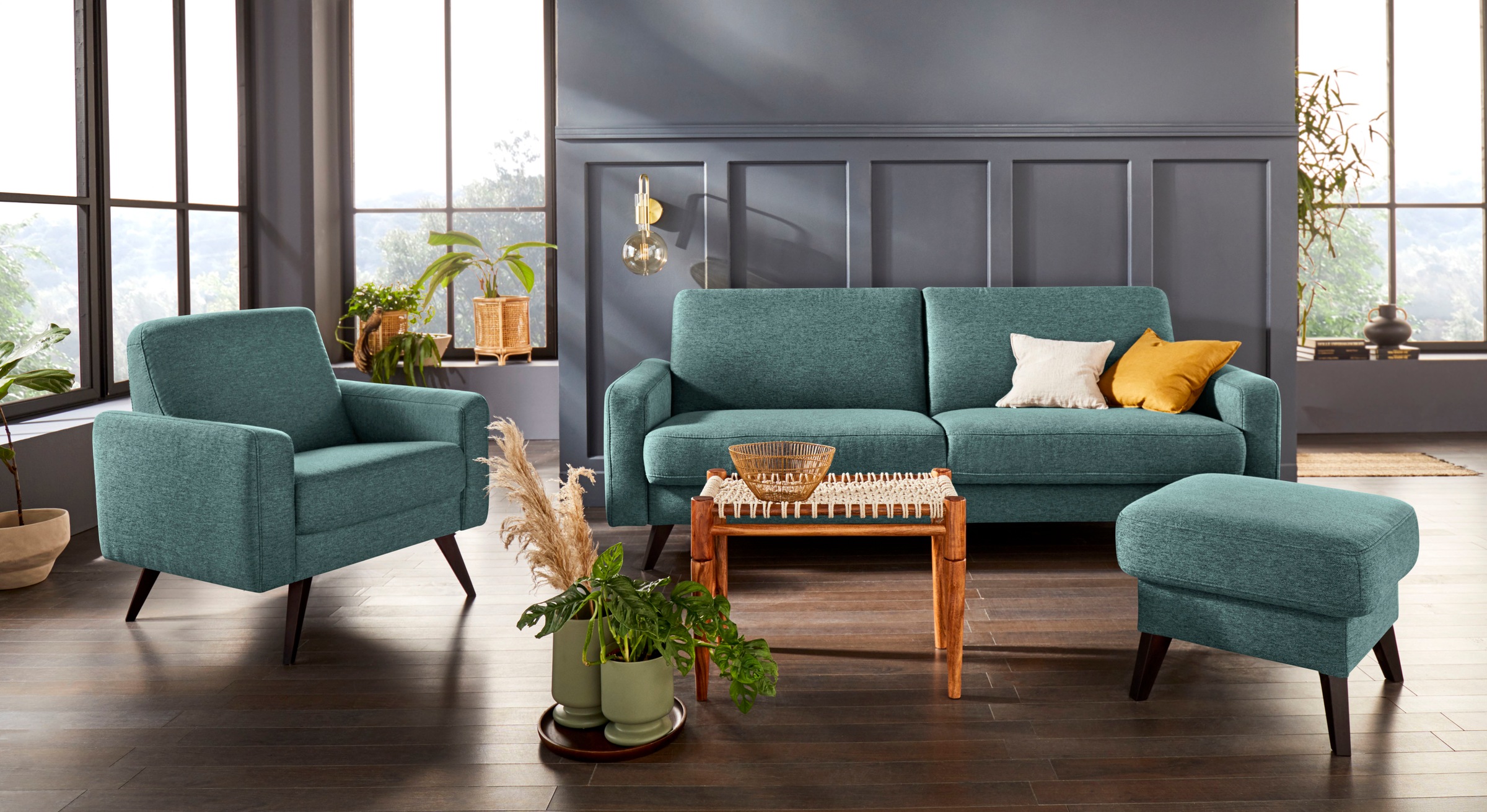 exxpo - sofa fashion 3-Sitzer | BAUR Bettkasten bestellen »Samso«, und Bettfunktion Inklusive