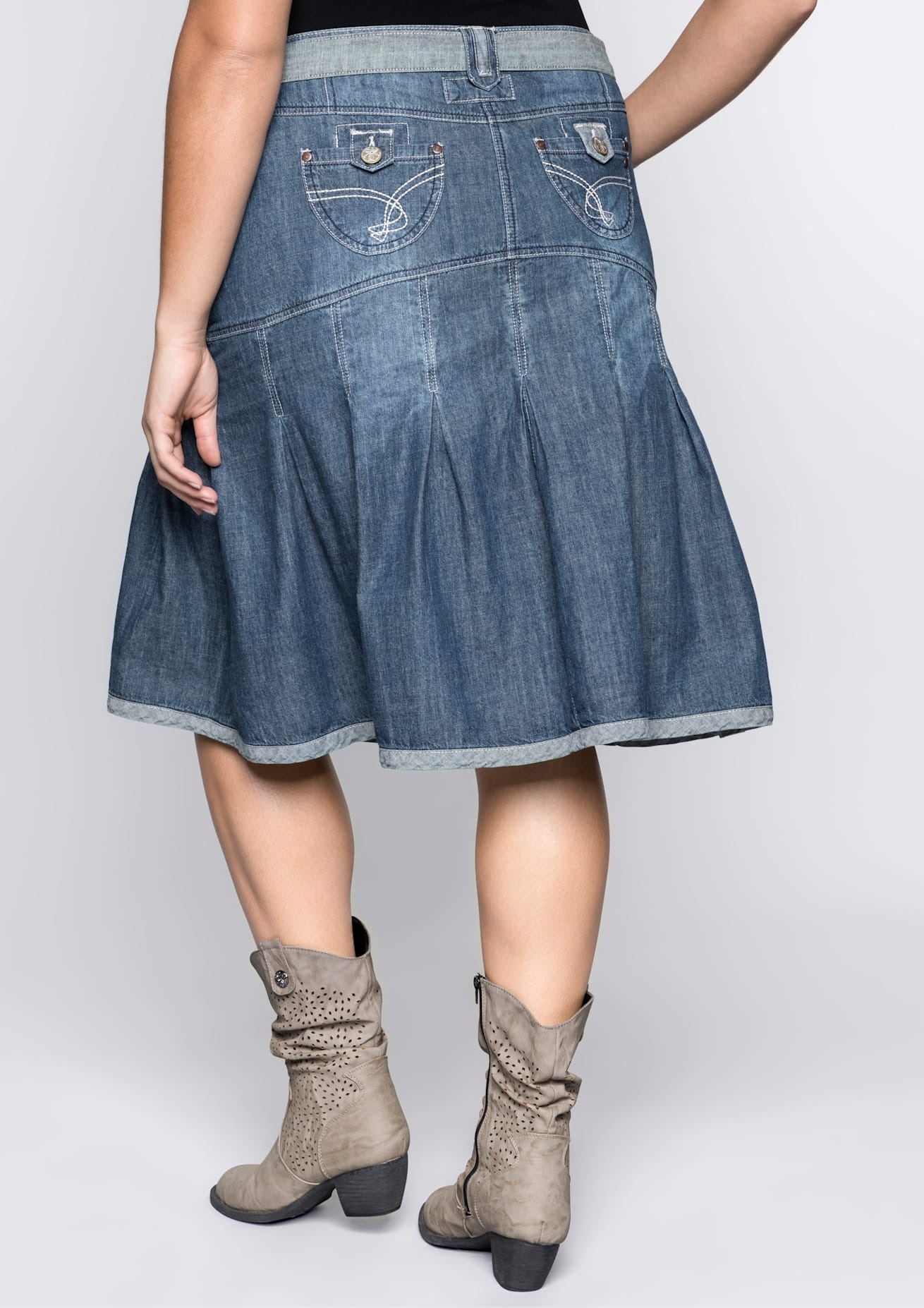 sheego by Joe Browns Jeansrock günstig online kaufen
