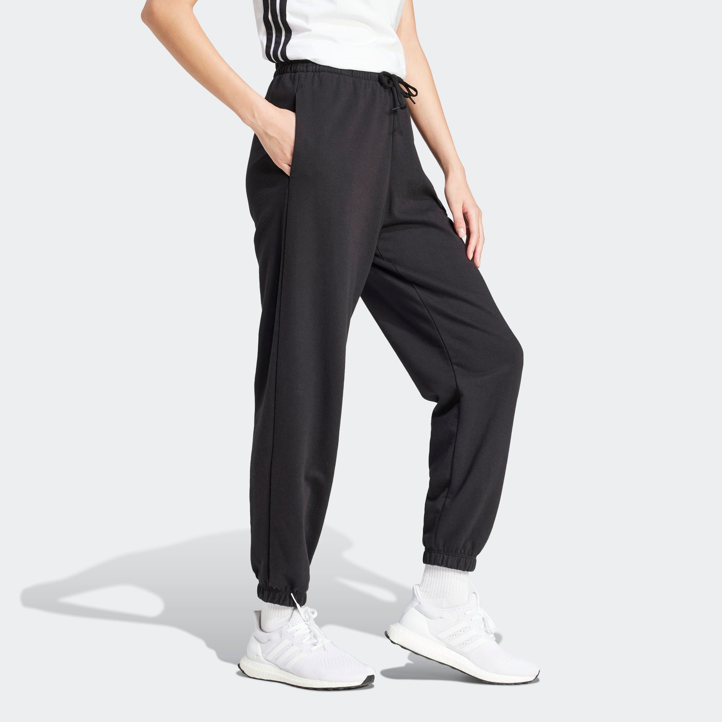 adidas Sportswear Sporthose »W SL FT CF PT«, (1 tlg.), Jogginghose aus weichem French Terry Material