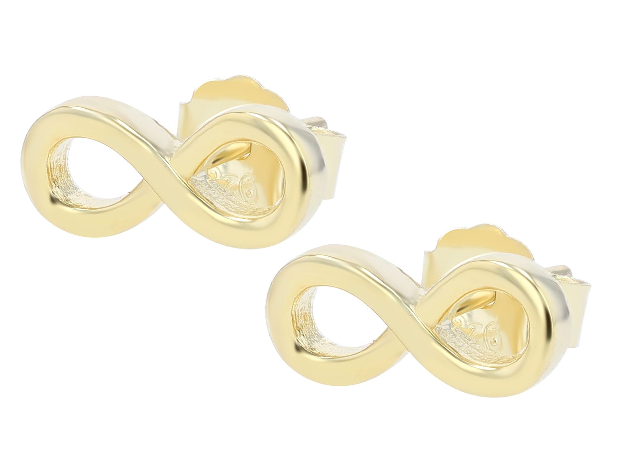 Adelia's Infinity Ohrringe Gold 2