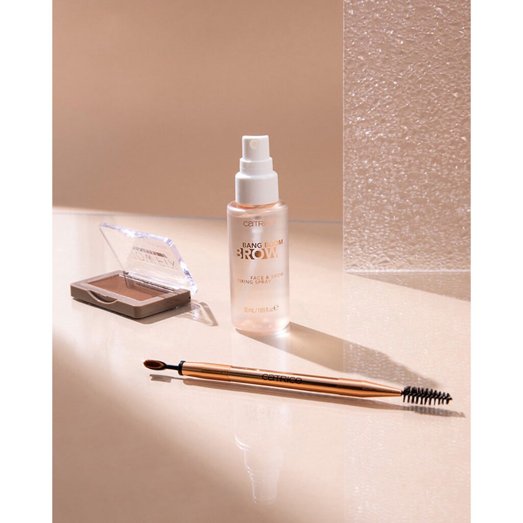 Catrice Fixierspray »Bang Boom Brow Face & Brow Fixing Spray«, (Set, 3 tlg.)