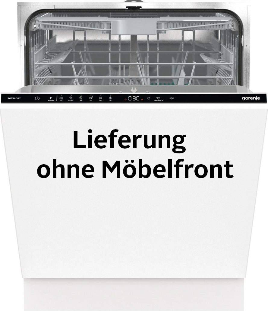 GORENJE vollintegrierbarer Geschirrspüler »GV 16 D«, GV 16 D, 11 l, 16 Maßgedecke, TotalDry autom. Türöffnung