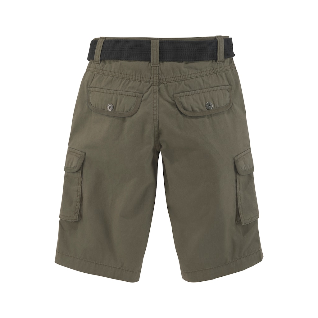 Kindermode Jungenkleidung Arizona Cargobermudas, (Set, 2 tlg.) khaki Kindermode Jungenkleidung Arizona Cargobermudas, (Set, 2 tlg.) khaki
