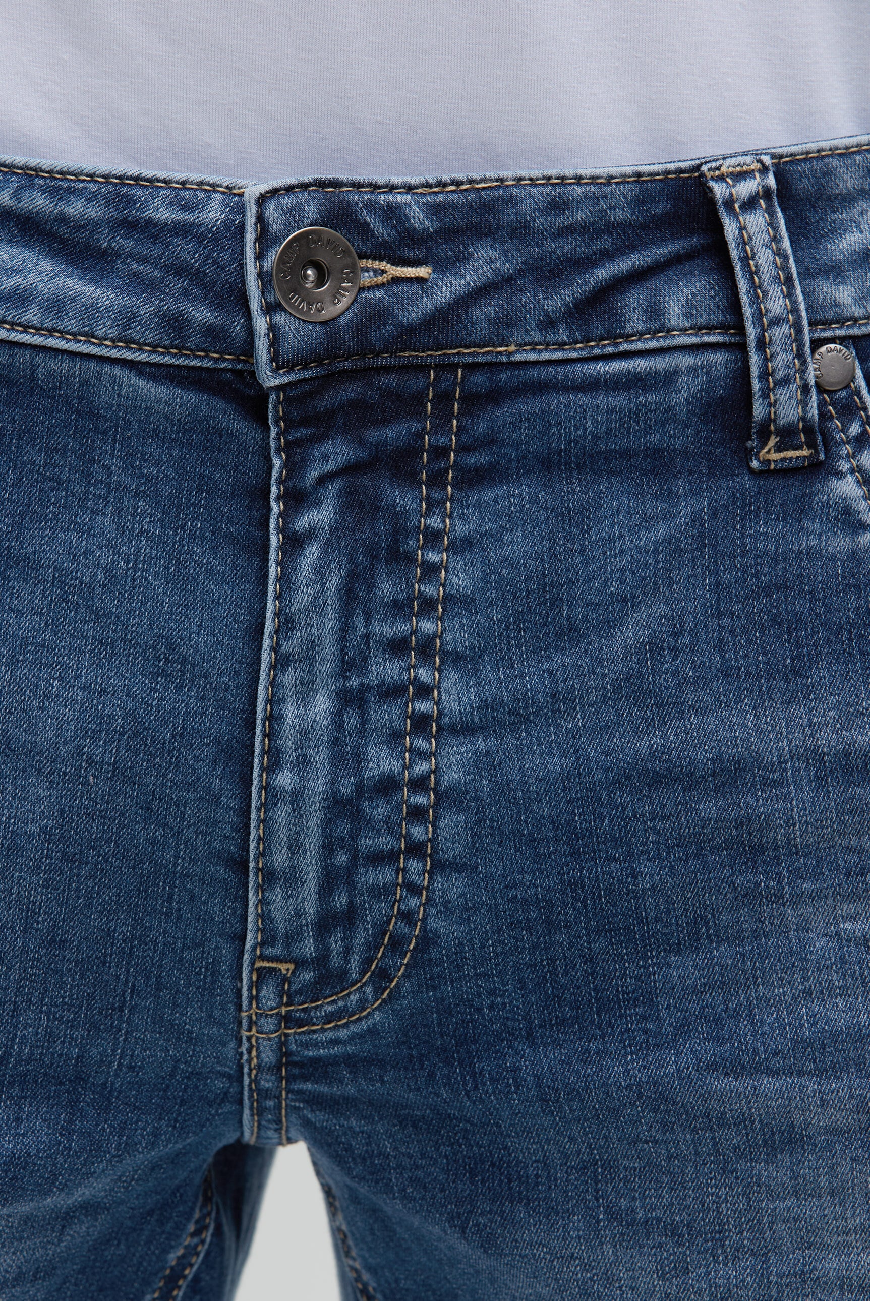 CAMP DAVID Comfort-fit-Jeans, mit zwei Leibhöhen
