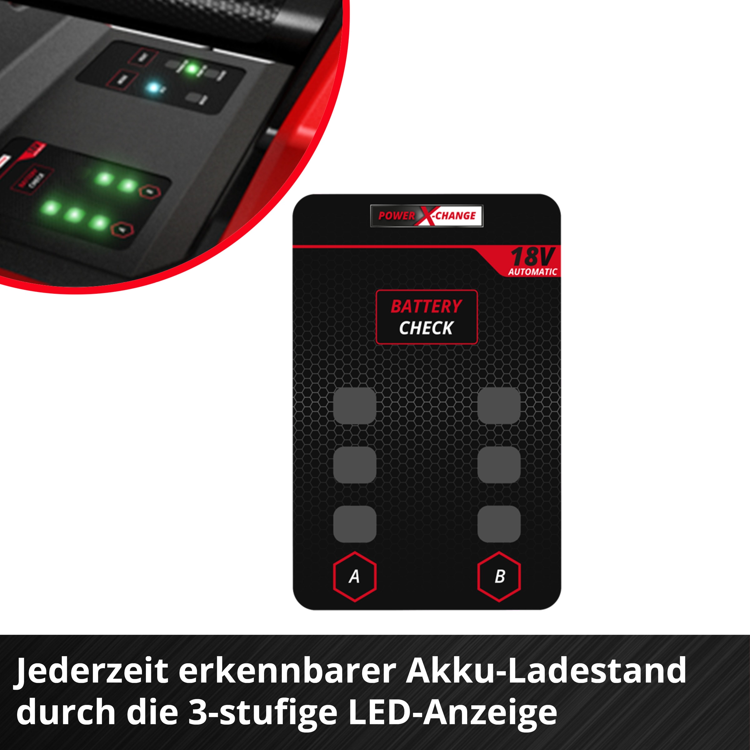 Einhell Akku-Gartenpumpe »»AQUINNA 18/30 F LED AUTOMATIC«« ohne Akku, ohne Ladegerät