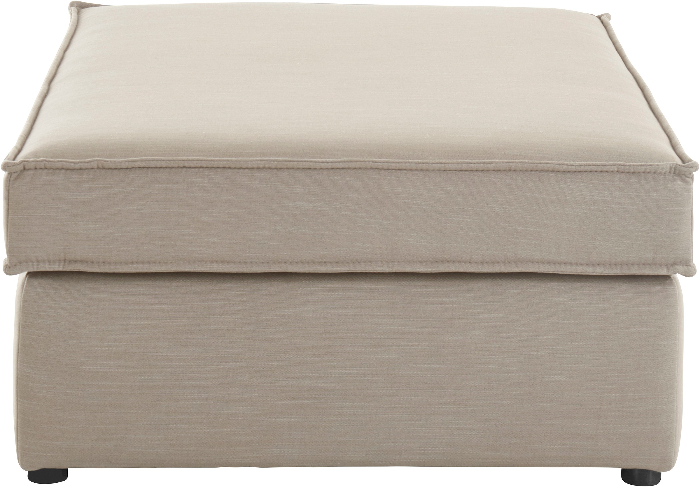 Thumbnail - RAUM.ID Polsterhocker "Florid" einzeln stellbar oder als Teil eines Modulsofas, auch in Cord
