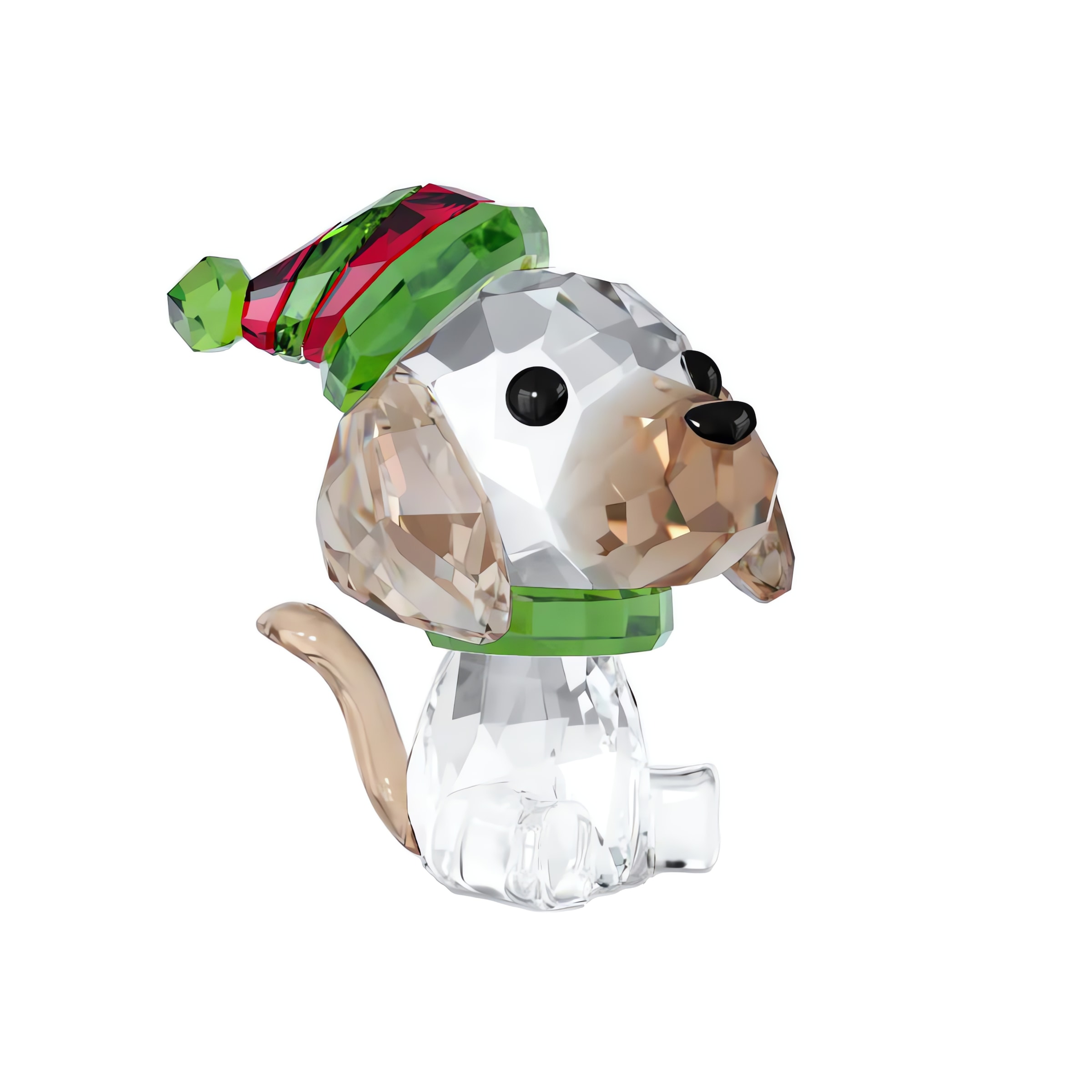 Swarovski Dekofigur »Kristallfigur Hund Holiday Cheers Beagle« Swarovski® Kristall
