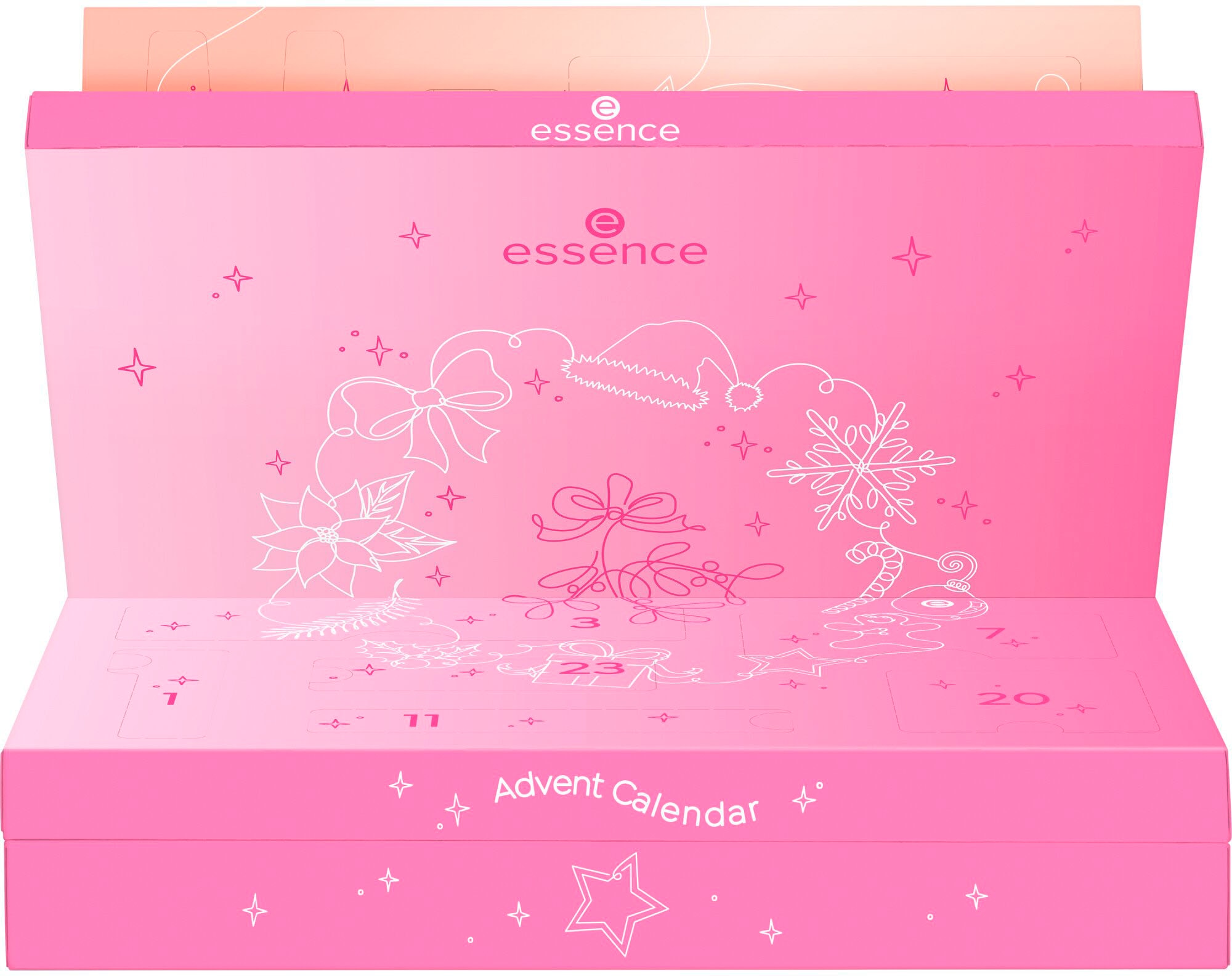 Essence Kosmetik-Adventskalender »make my heart sparkle Advent Calendar«, ab 14 Jahren