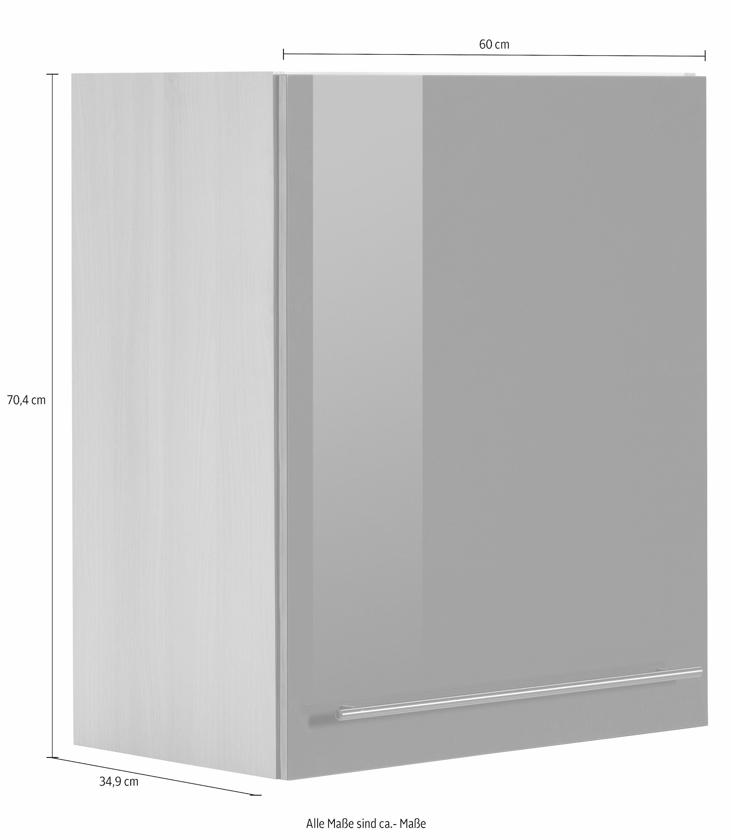 OPTIFIT Hängeschrank »Bern«, Breite 60 cm, 70 cm hoch, mit 1 Tür, mit Metallgriff