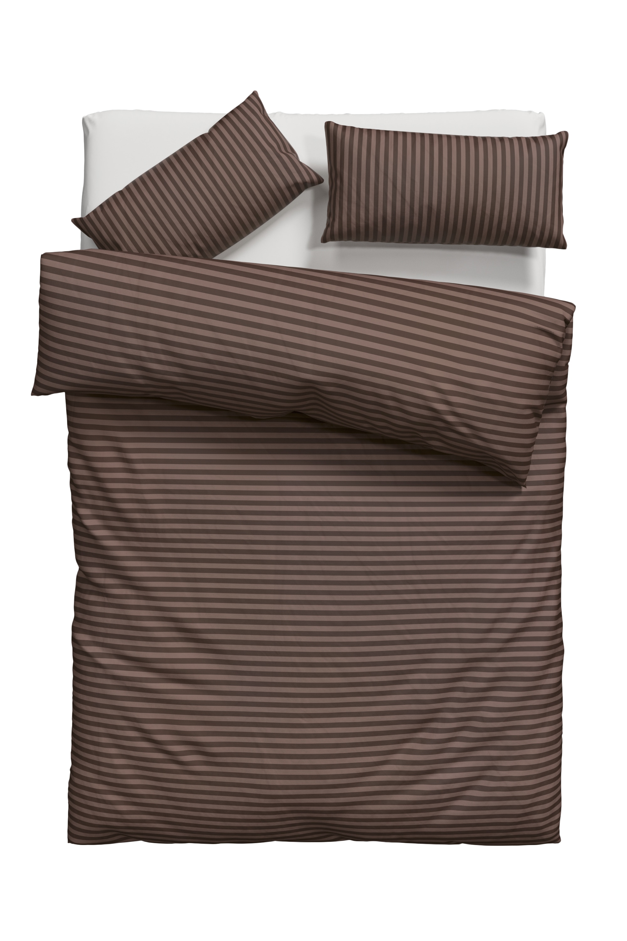 Bruno Banani Bettwäsche »Jassen«, moderne Bettwäsche aus Baumwolle, Bettwäsche mit Streifen-Design