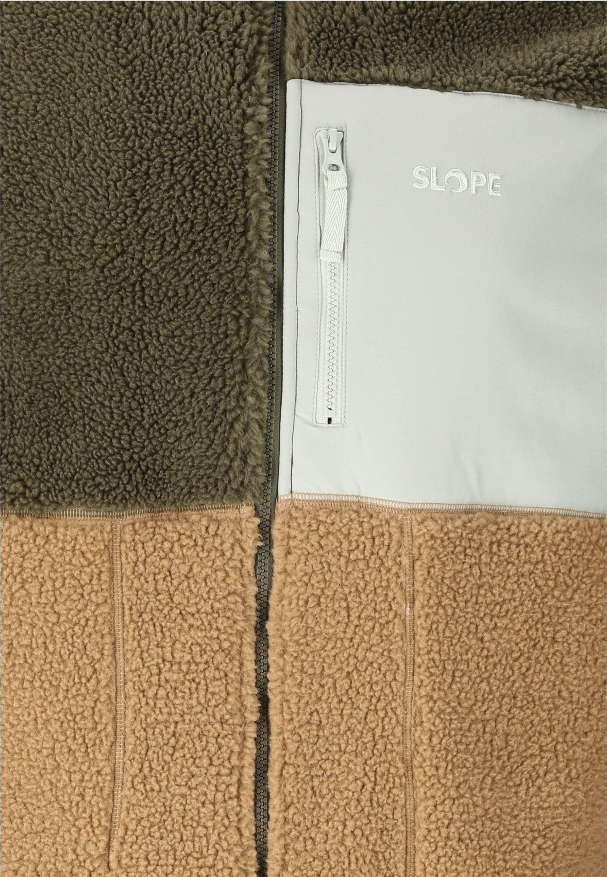 SLOPE Softshellweste »Katau« aus weichem Teddy-Material