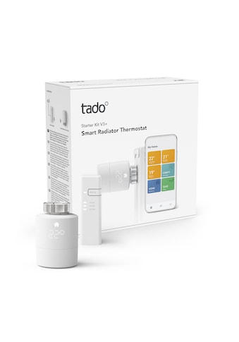 Tado Heizkörperthermostat »Starter Kit - Smartes Heizkörper-Thermostat V3+« kaufen