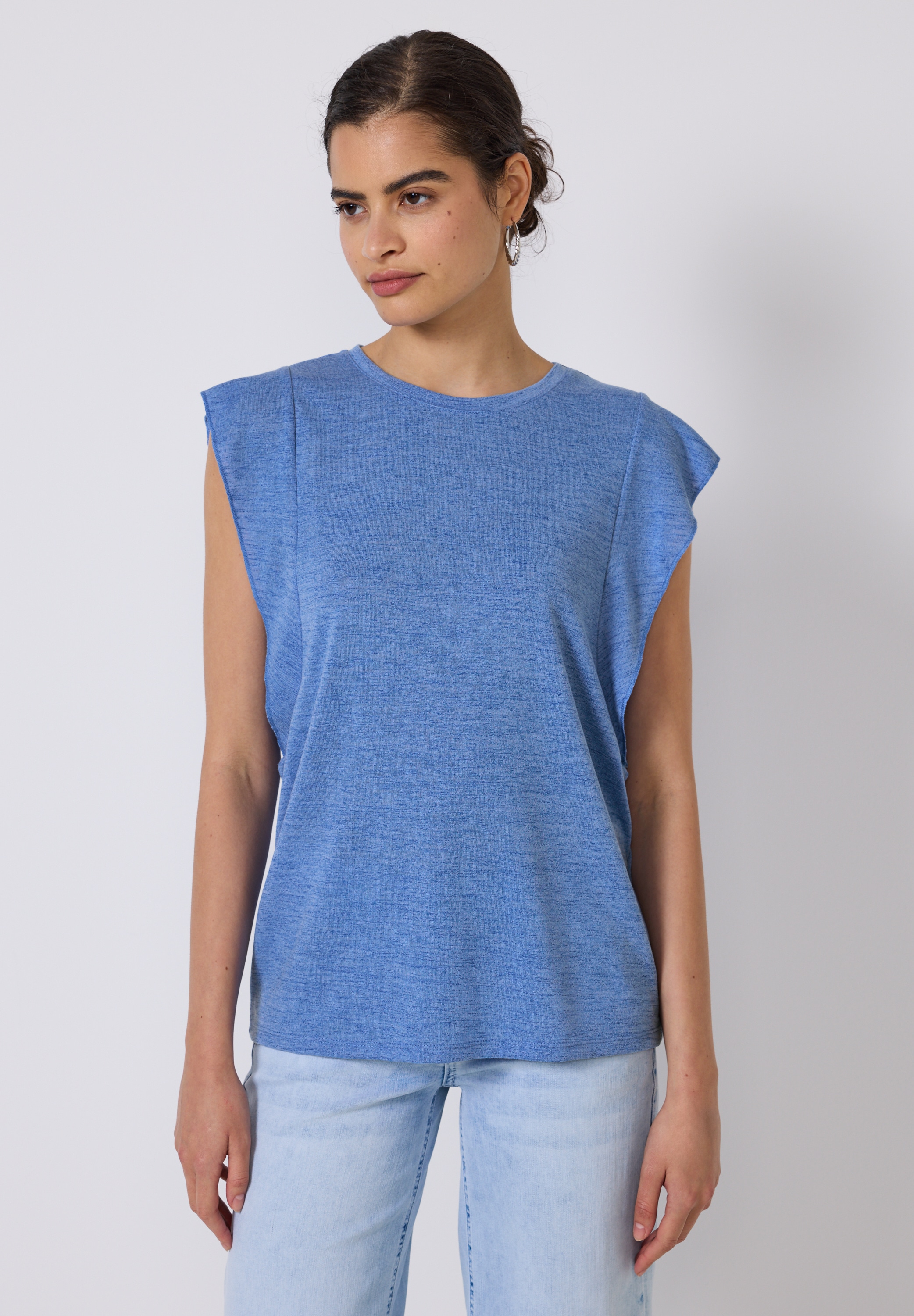 STREET ONE STUDIO T-Shirt, Rundhalsausschnitt günstig online kaufen