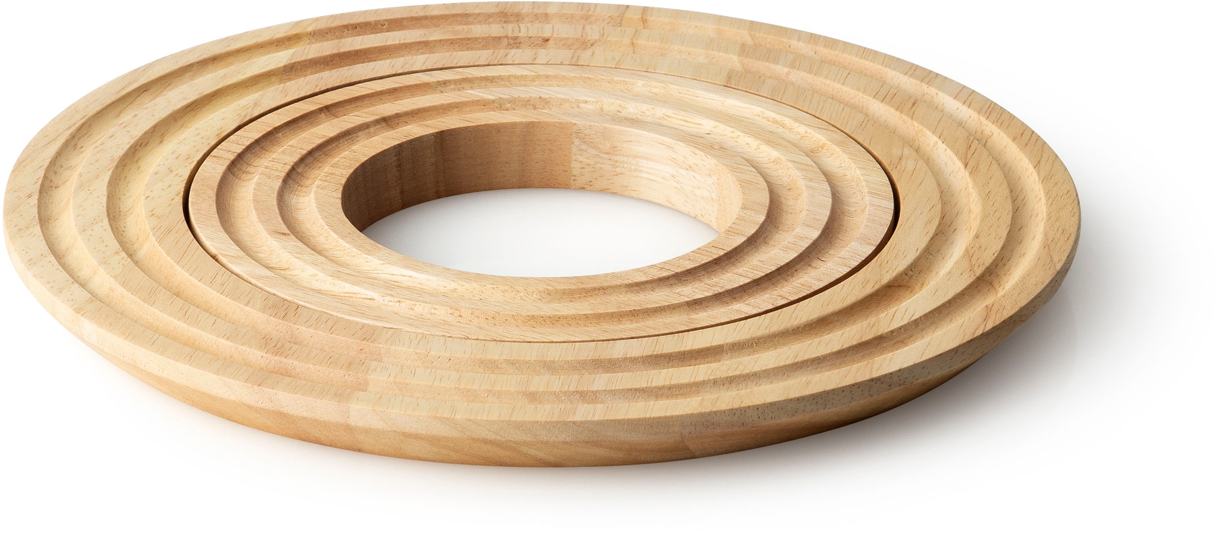 Continenta Topfuntersetzer rund, Gummibaum Ø 21x1,5 cm günstig online kaufen