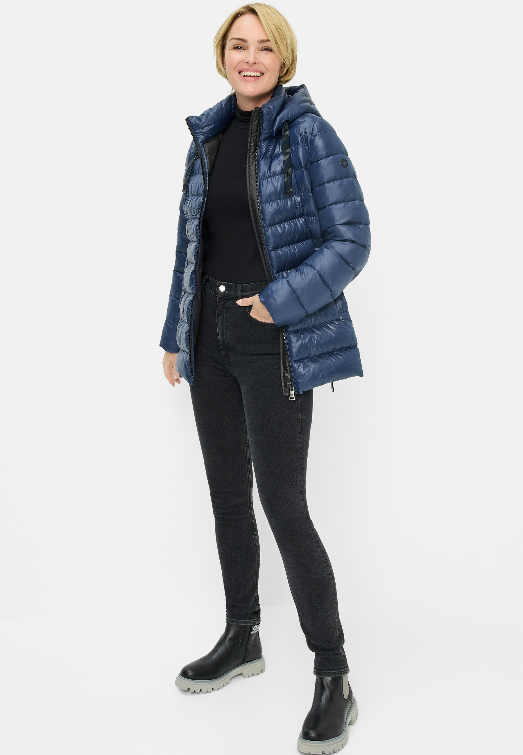 Fuchs Schmitt Steppjacke, mit Kapuze, mit Kapuze