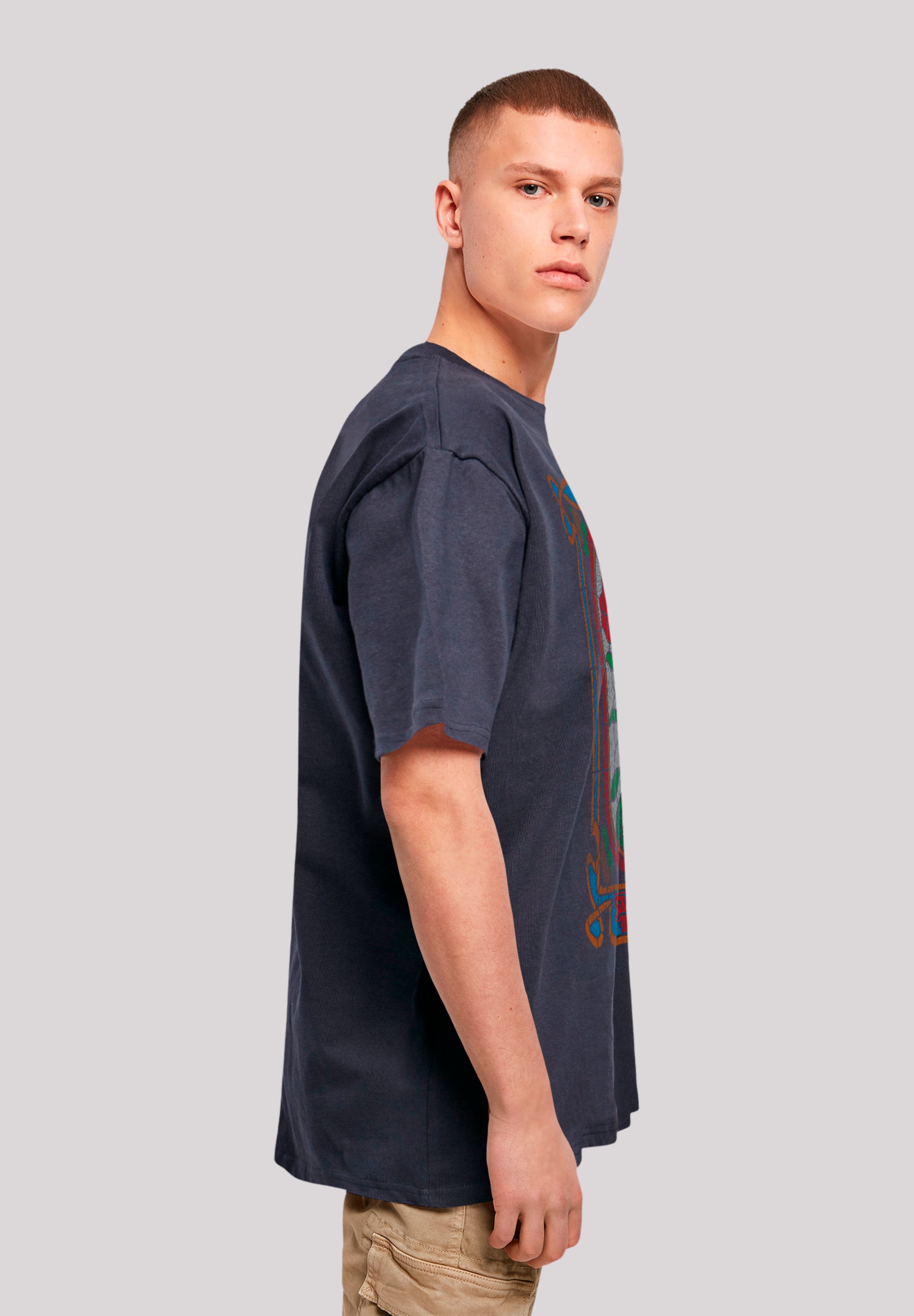 F4NT4STIC T-Shirt »Stranger Things Rose Window«, Premium Qualität