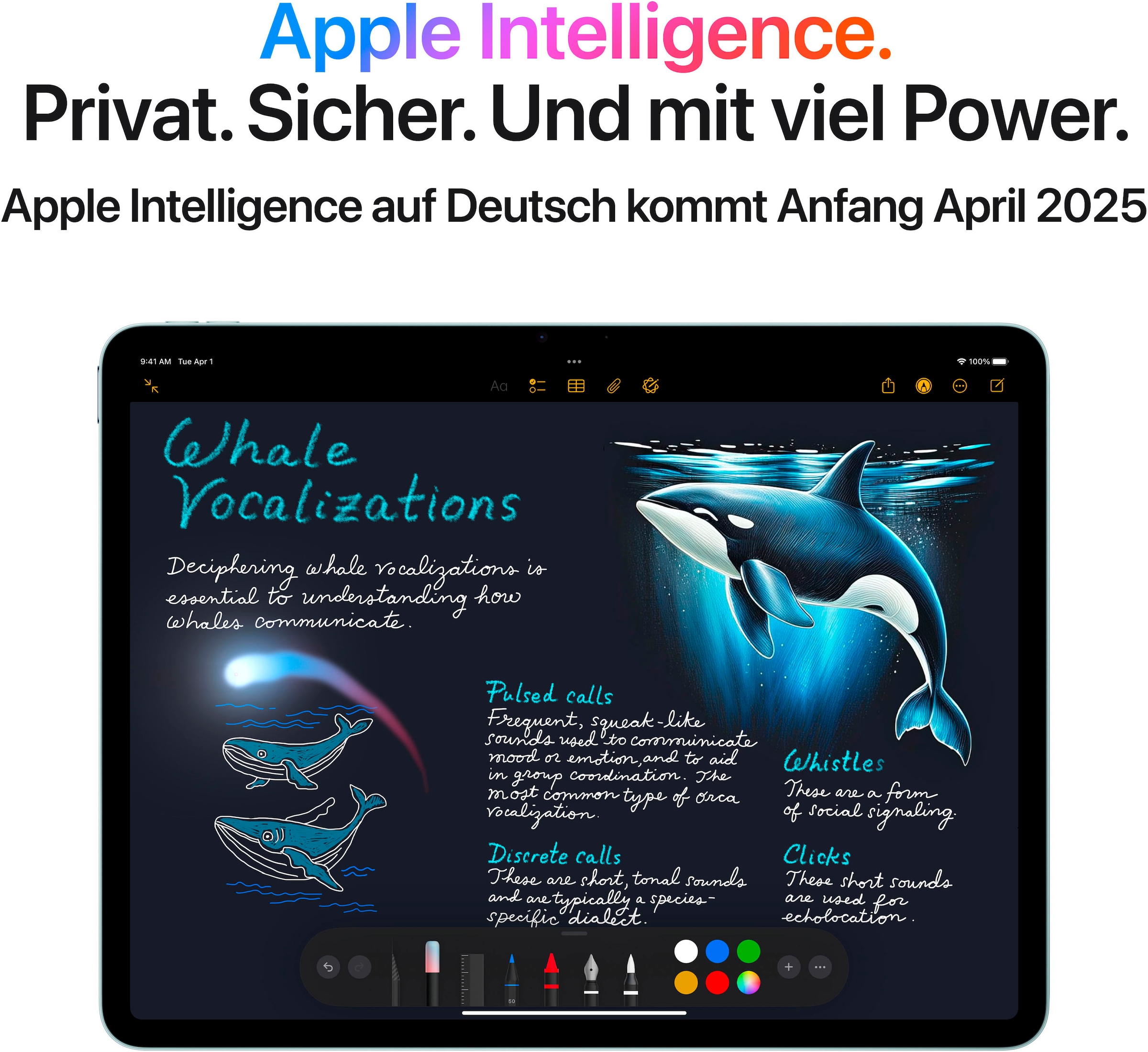 Apple Tablet »11" iPad Air Wi-Fi (2025)«, (27,59 cm / 10,86 Zoll), iPadOS,)