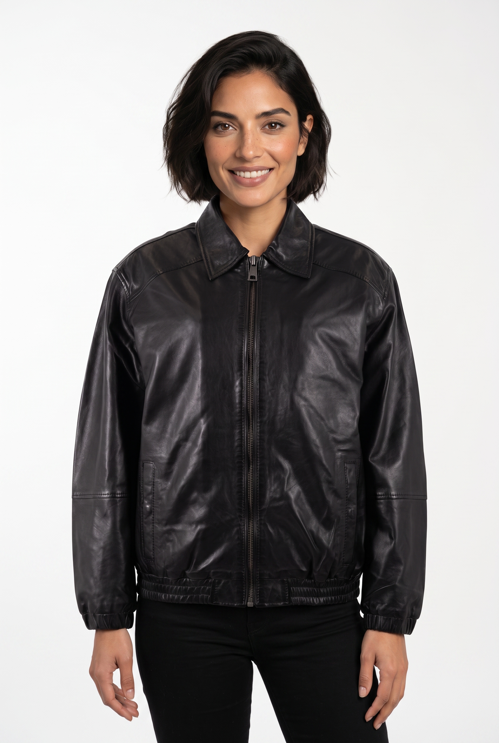 Mauritius "MWAveline OS" mit Umlegekragen, Oversize Fit