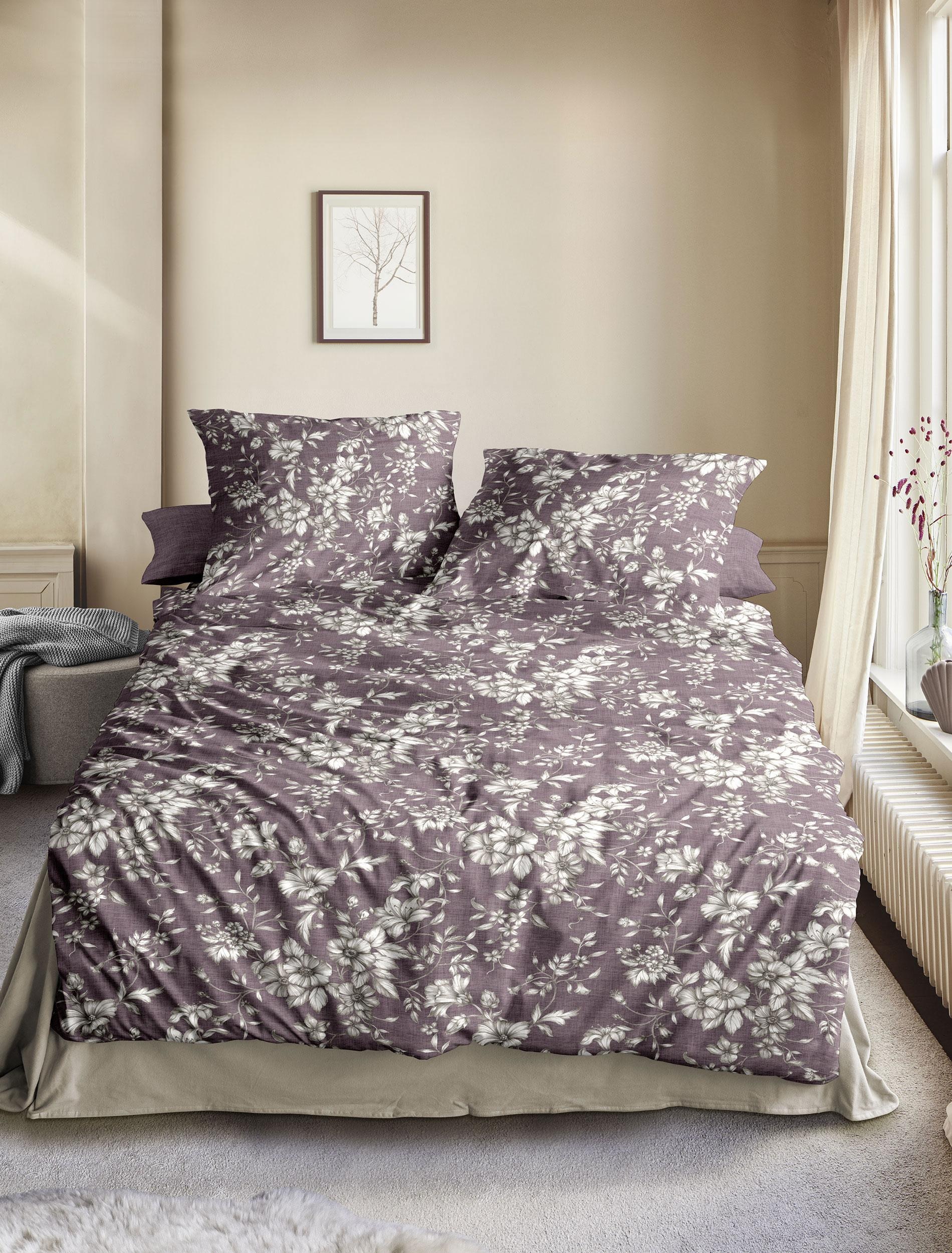 Irisette Bettwäsche "Zobel-HK 8558" 2 Stk. tlg. samtig weich günstig online kaufen