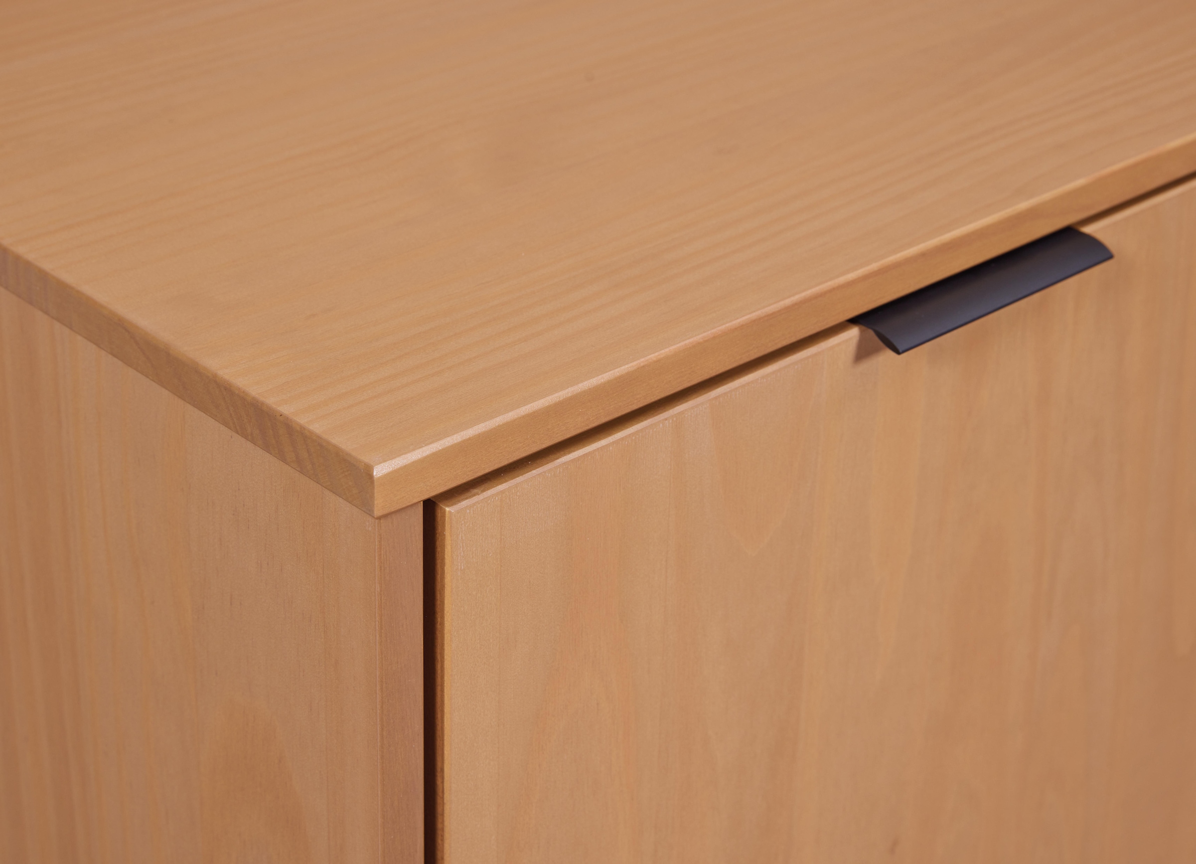 Inter Link TV-Schrank »TV Möbel Vivo« 1 Stk. tlg. Kiefer Massiv, Soft-Close, Industrial Style, BxTxH: 150 x 45 x 70 cm