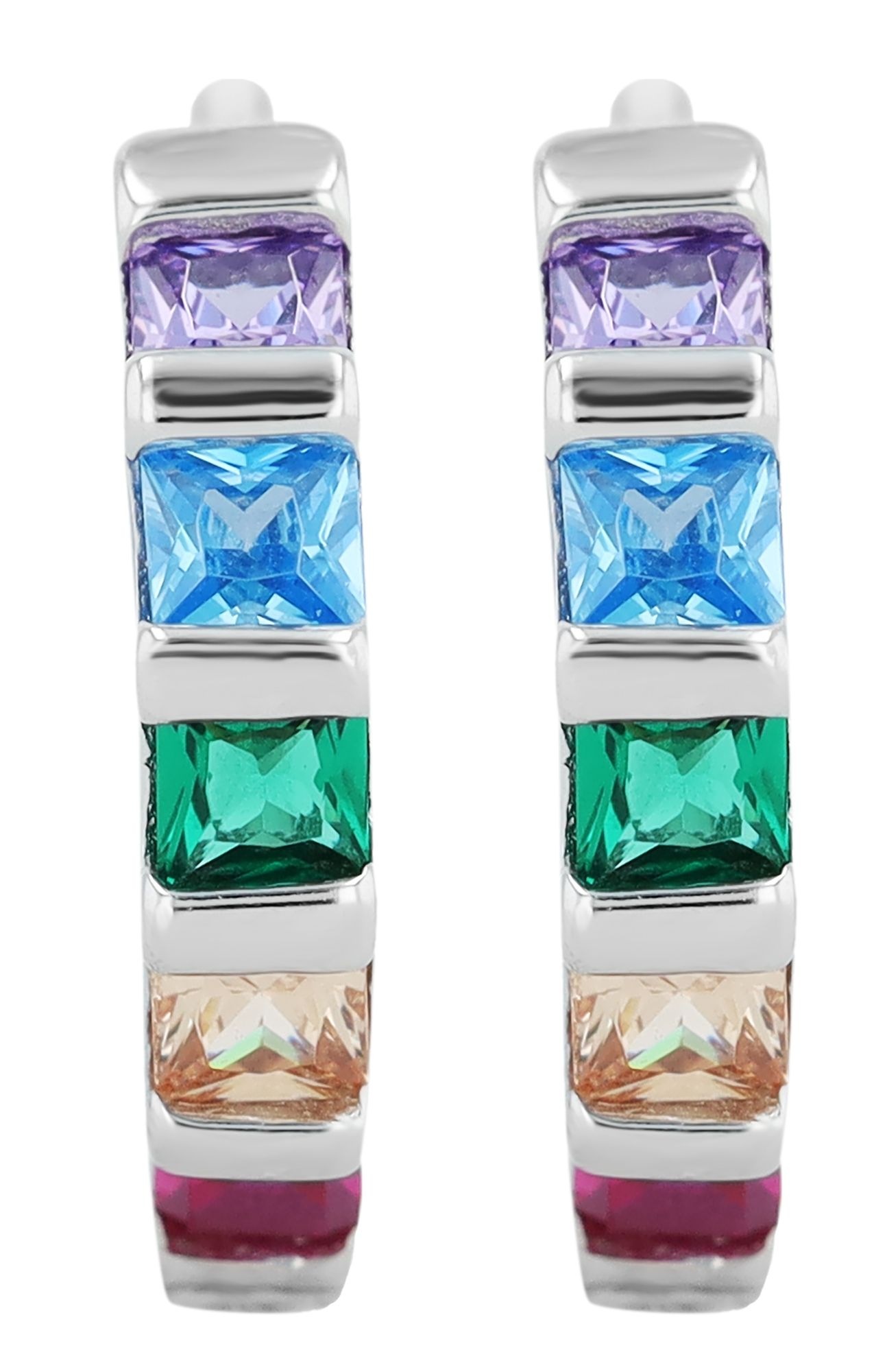 Adelia´s Paar Creolen »Damen Ohrringe – Creole aus 925 Silber« Ideal als Geschenk zum Jubiläum