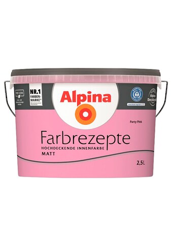 Alpina Wand- ir Deckenfarbe »Farbrezepte Part...