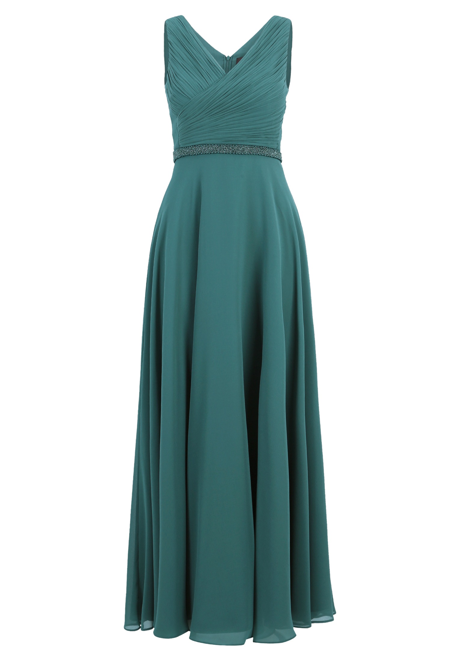 Vera Mont Abendkleid "Damen Abendkleid mit Plissee" Ohne Tasche günstig online kaufen