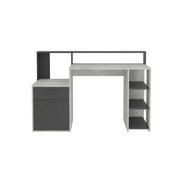 FMD Regal-Schreibtisch »Bolton«, mit 3 offenen Fächern kaufen | BAUR