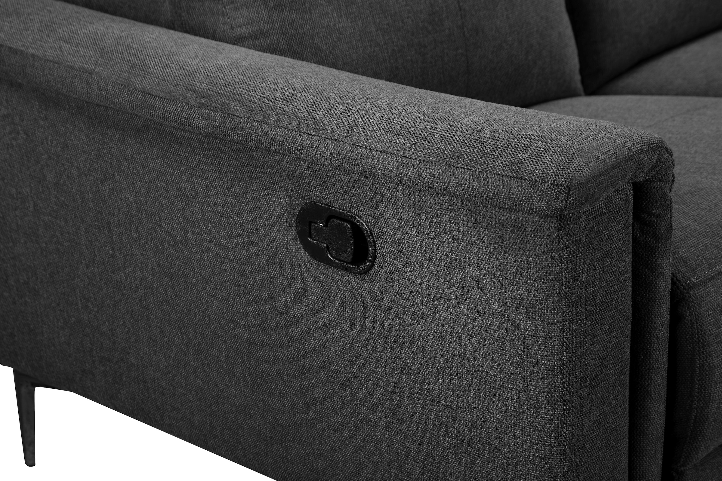Places of Style 2-Sitzer »Lund«, manueller od. elektrischer Relaxfunktion und USB-A