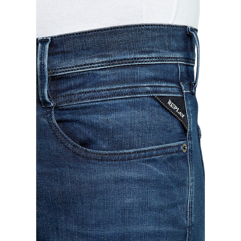 Replay Slim-fit-Jeans »ANBASS HYPERFLEX BIO«