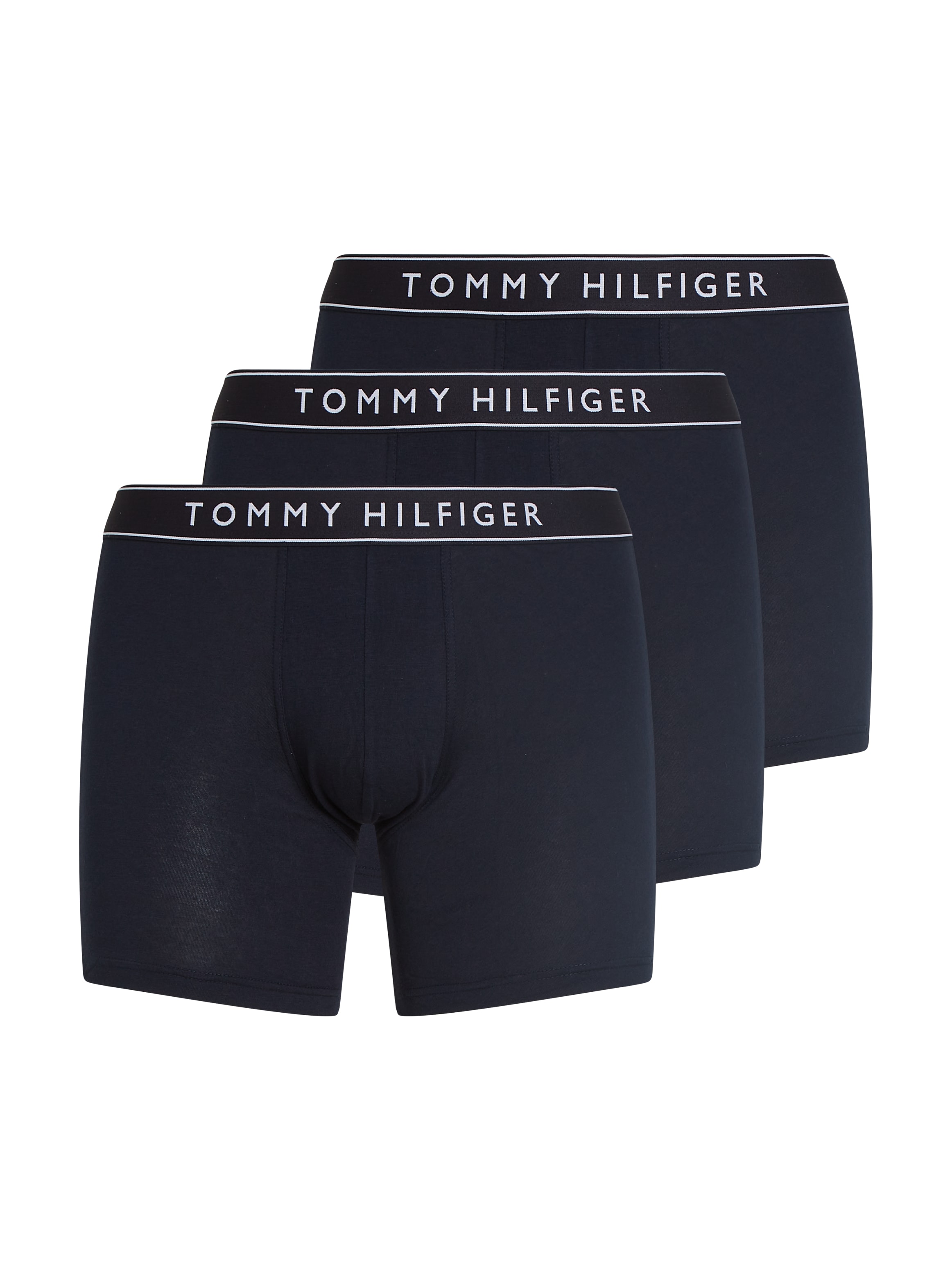 Tommy Hilfiger Underwear "3P BOXER BRIEF DTM" Packung, 3er, 3 Stk. mit Logobund