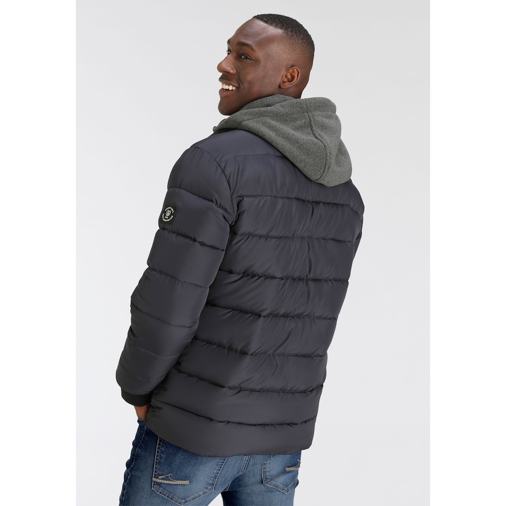 DELMAO Steppjacke, mit Kapuze