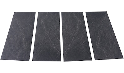 Duscheinlage »Klebefliese stepon Slate«, (Set, 4 tlg.)