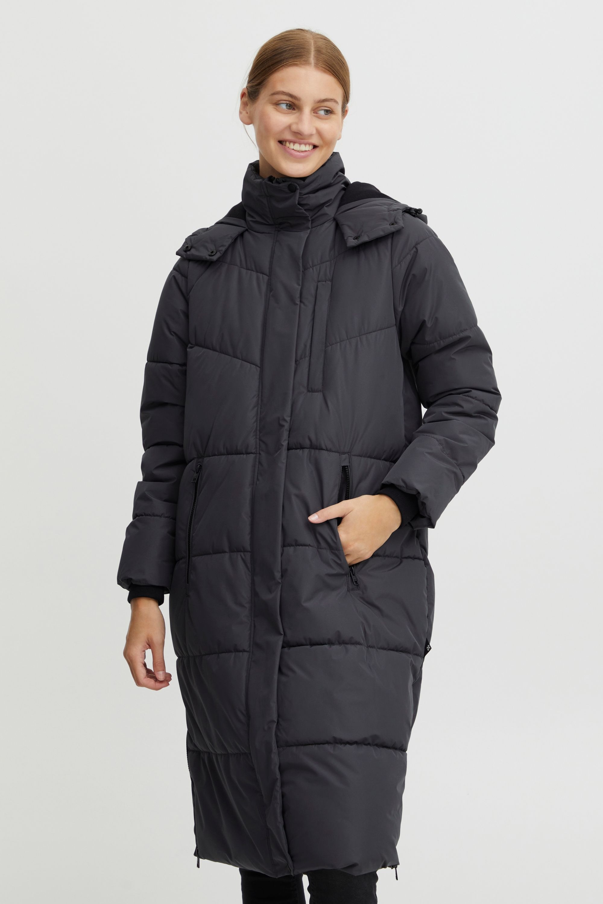 OXMO Winterjacke »Winterjacke OXJulie«, mit Kapuze