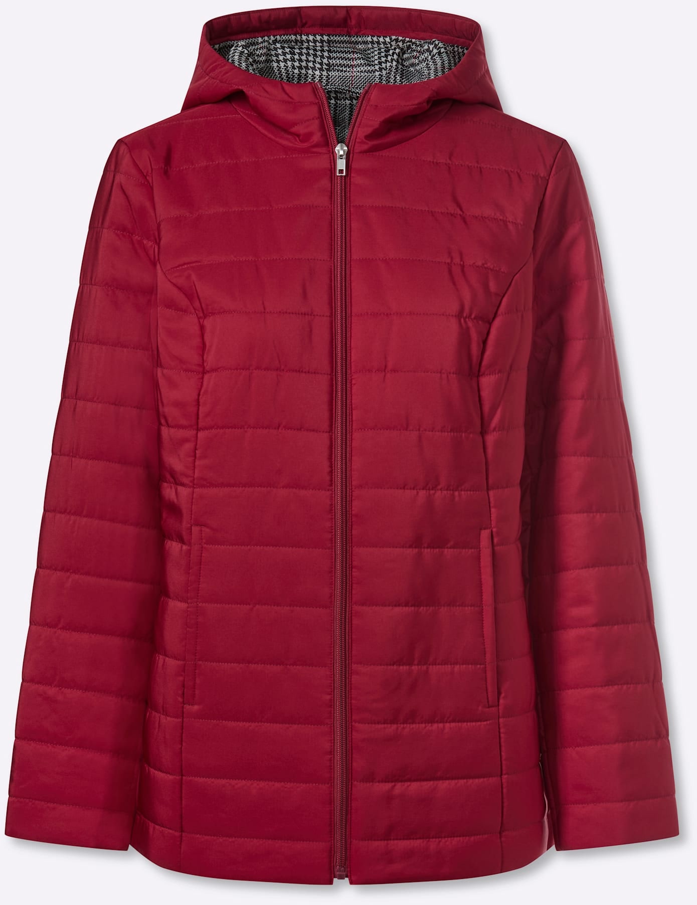 Classic Basics Steppjacke mit Kapuze