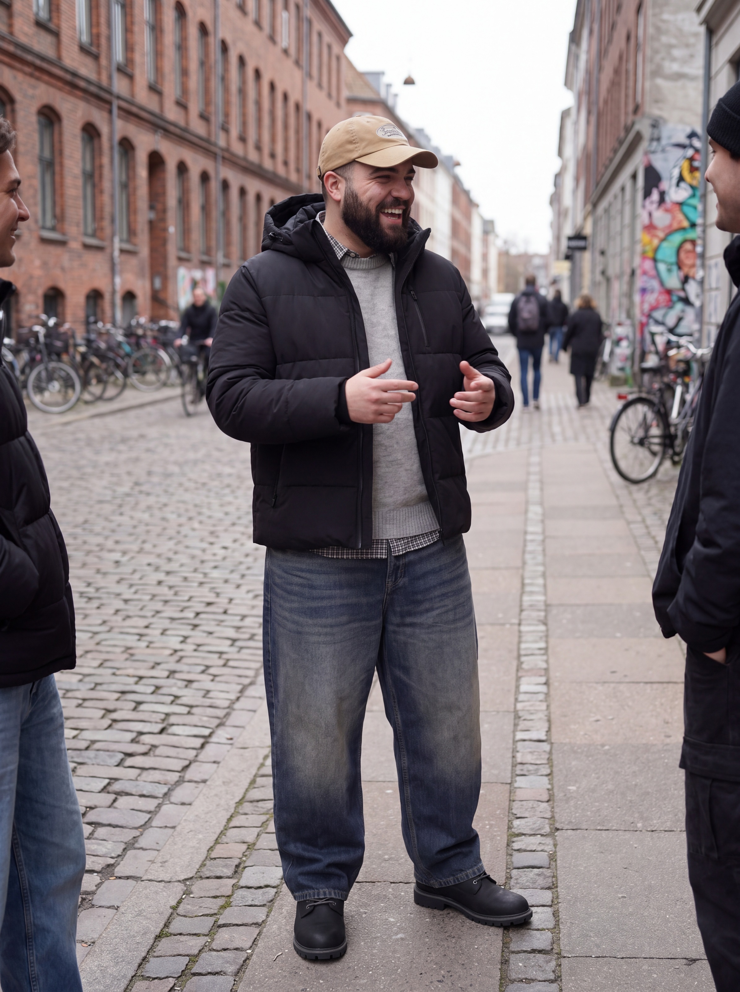 Jack & Jones PlusSize Steppjacke »JJEBECKS PUFFER SN PLS« mit Kapuze Kunstfaser, mit Steppung