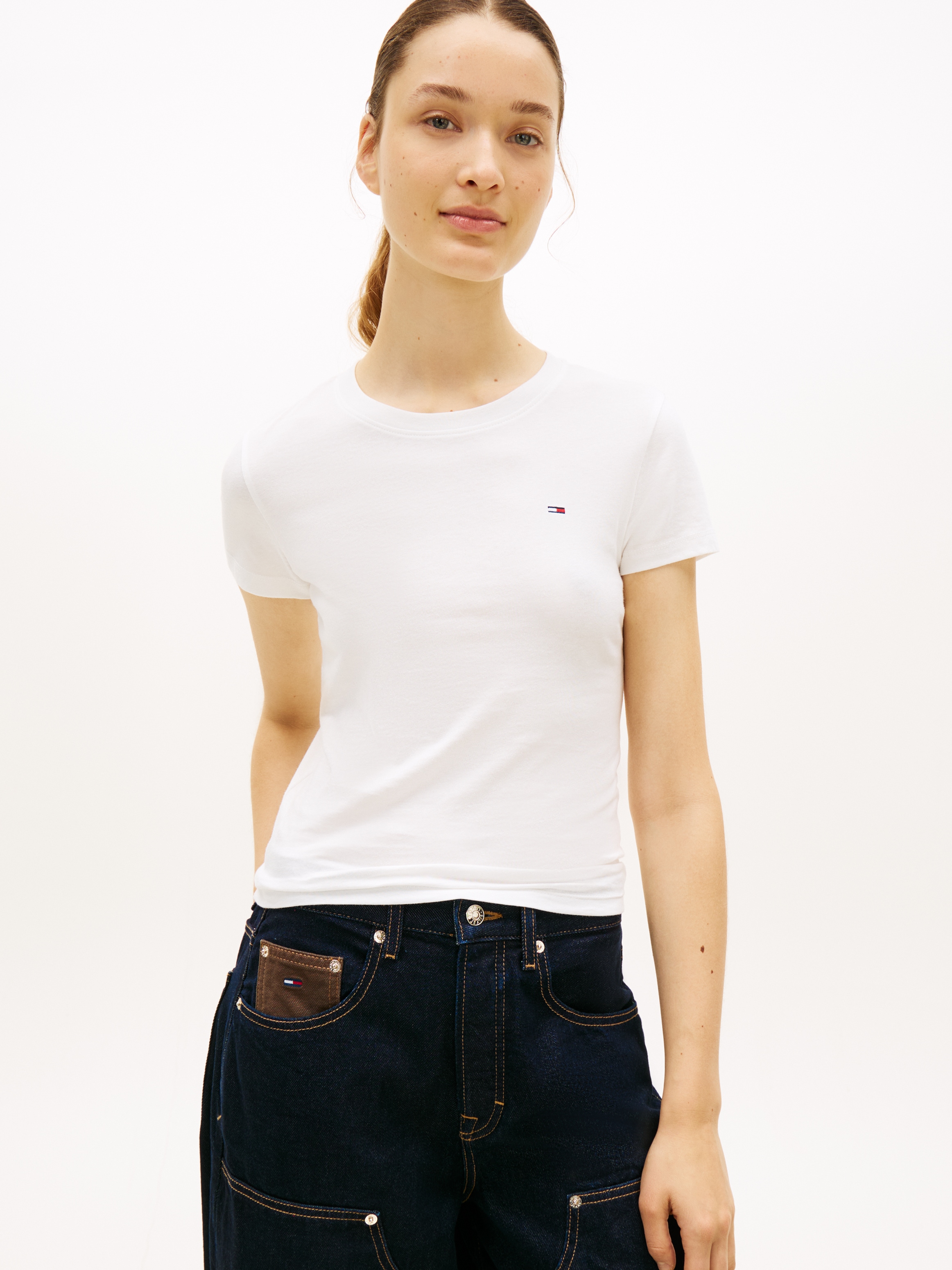 Tommy Jeans Kurzarmshirt "TJW 3PACK C-NECK TEE" Packung, 3er-Pack, 3 Stk. t günstig online kaufen