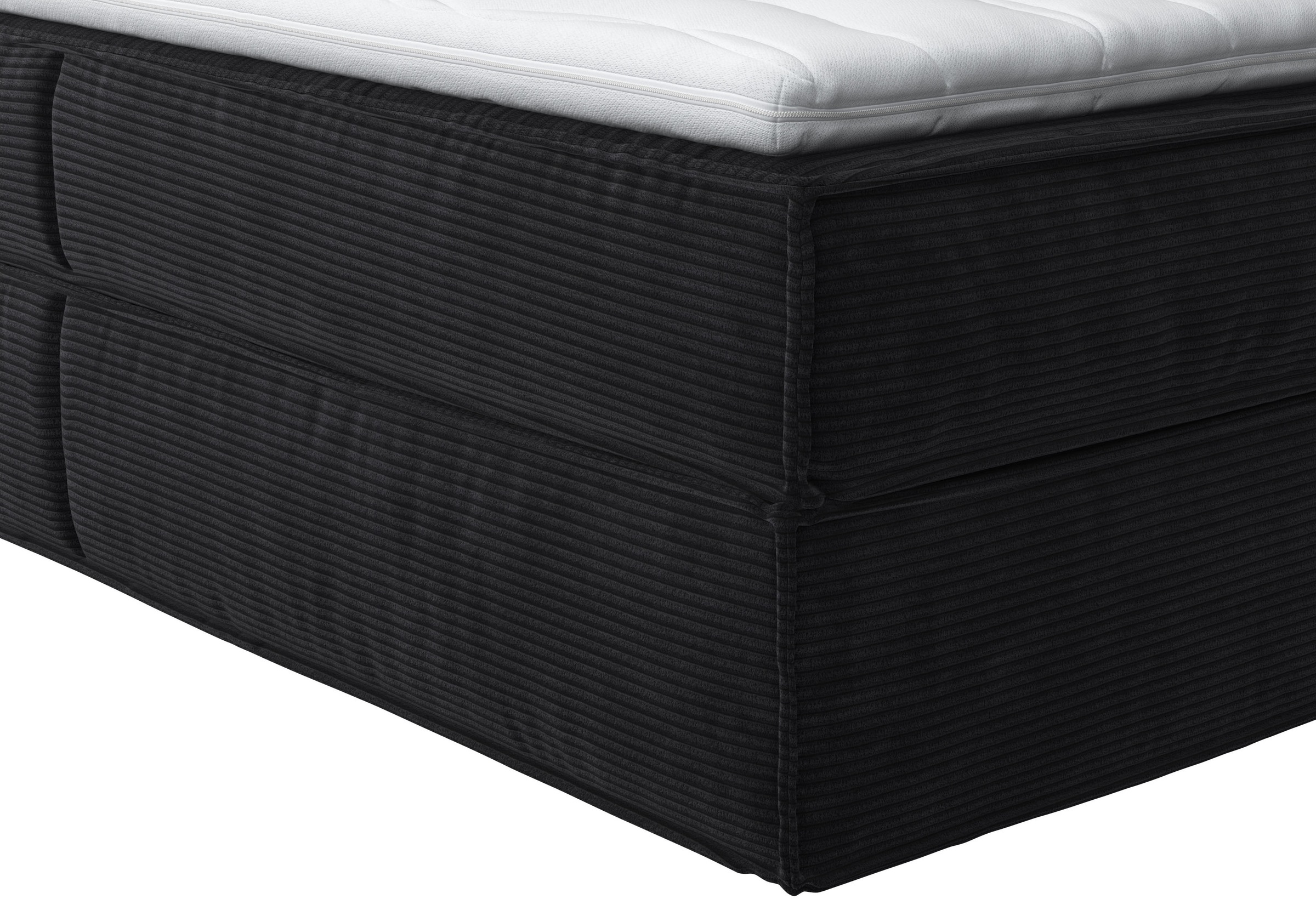 Home affaire Boxspringbett »Sacy«, Boxbett inkl. Topper, 2 Matratzen, Härtegrade H2, H3 und H4 wählbar