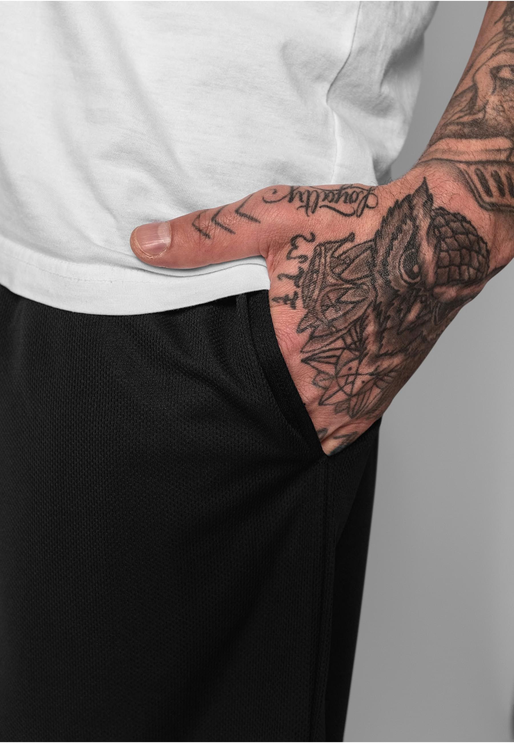 Dropsize Shorts »Dropsize Herren Dropsize Logo Mesh Shorts«, (1 tlg.)