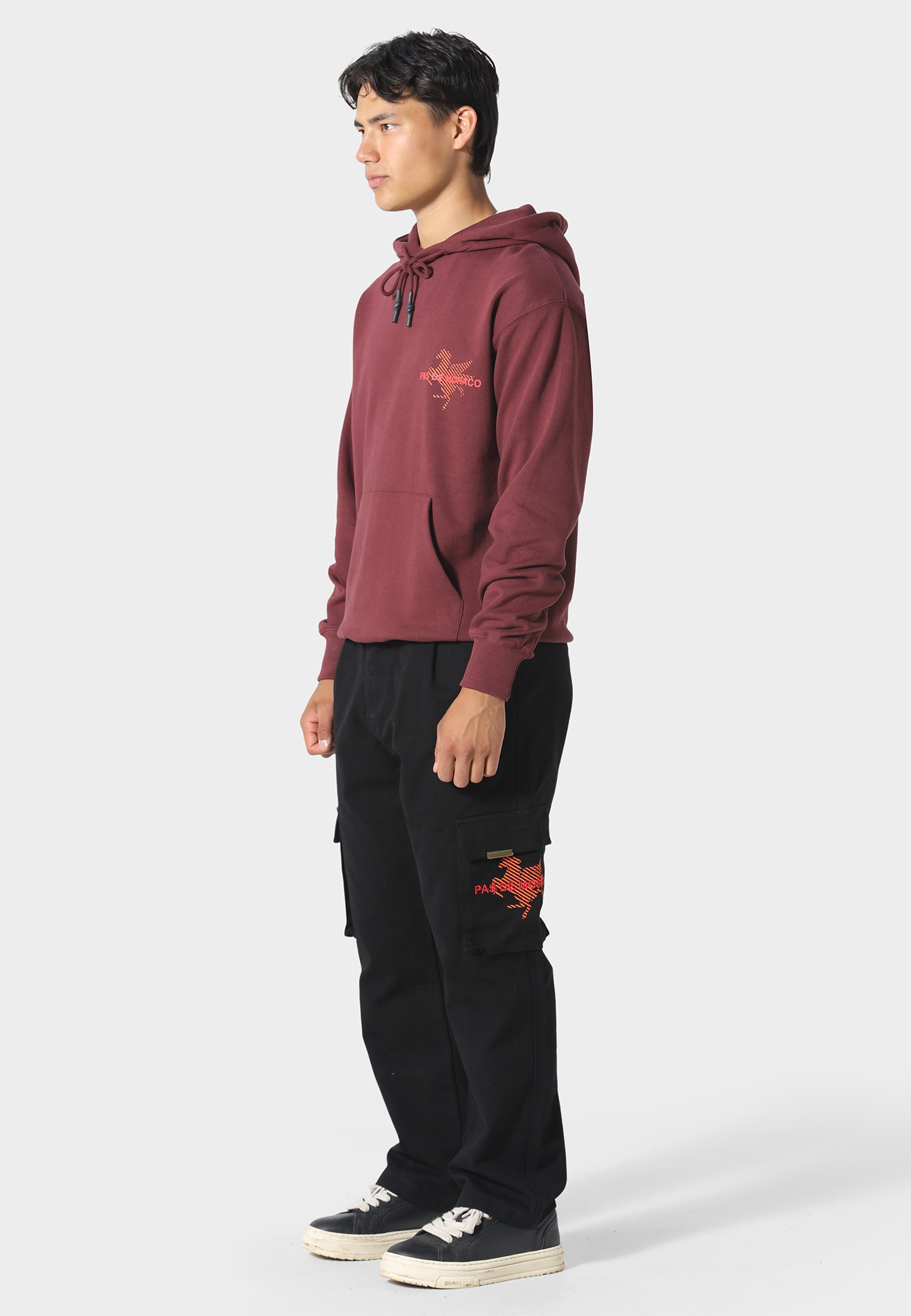 Pas De Monaco Kapuzensweatshirt »Pas De Monaco LA PEGAUS CHEVRON HOODY«, 1
