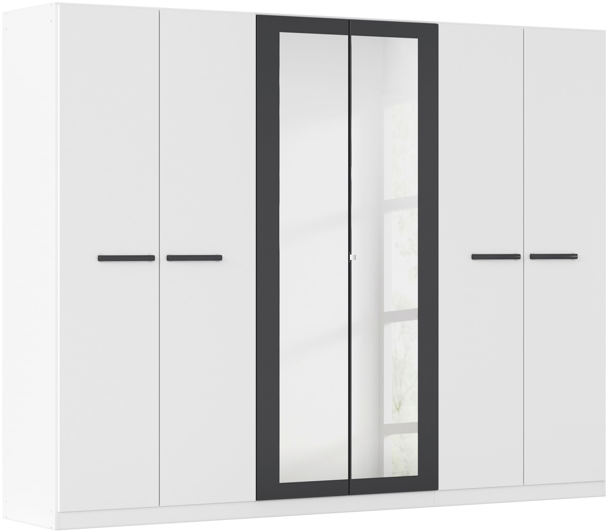 OTTO home Kleiderschrank "Mehrzweckschrank Aktenschrank Möbel Mietswohnung Schlafzimmer MODI" erhältlich in Breiten 91/136/181/226/271 cm, Höhe 210 cm, in angesagten Farbkombinationen, optional mit Spiegel MADE IN GERMANY