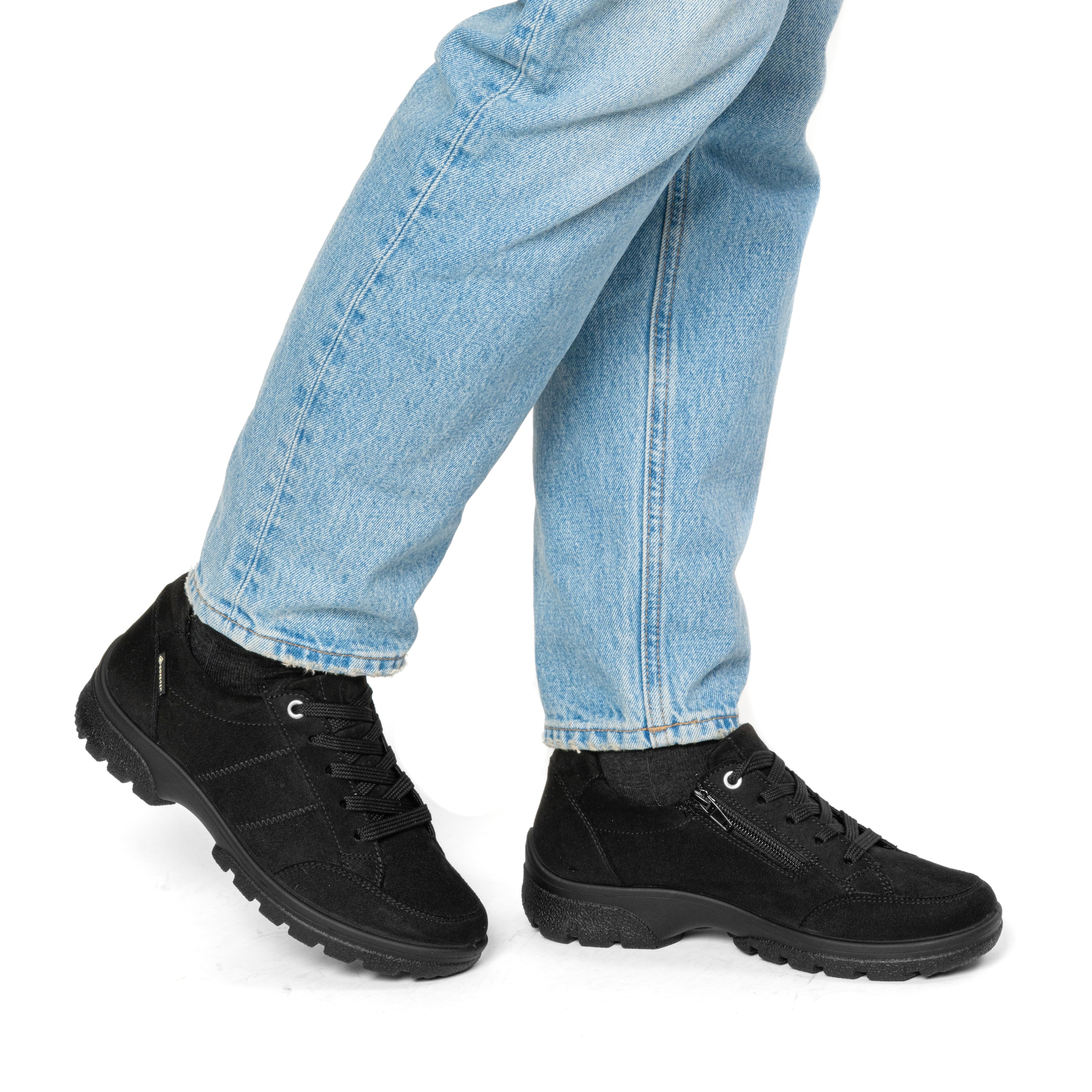 Ara Keilsneaker »SAAS FEE-GTX«  Freizeitschuh, Halbschuh, Schnürer mit Ziernähten, Weite G