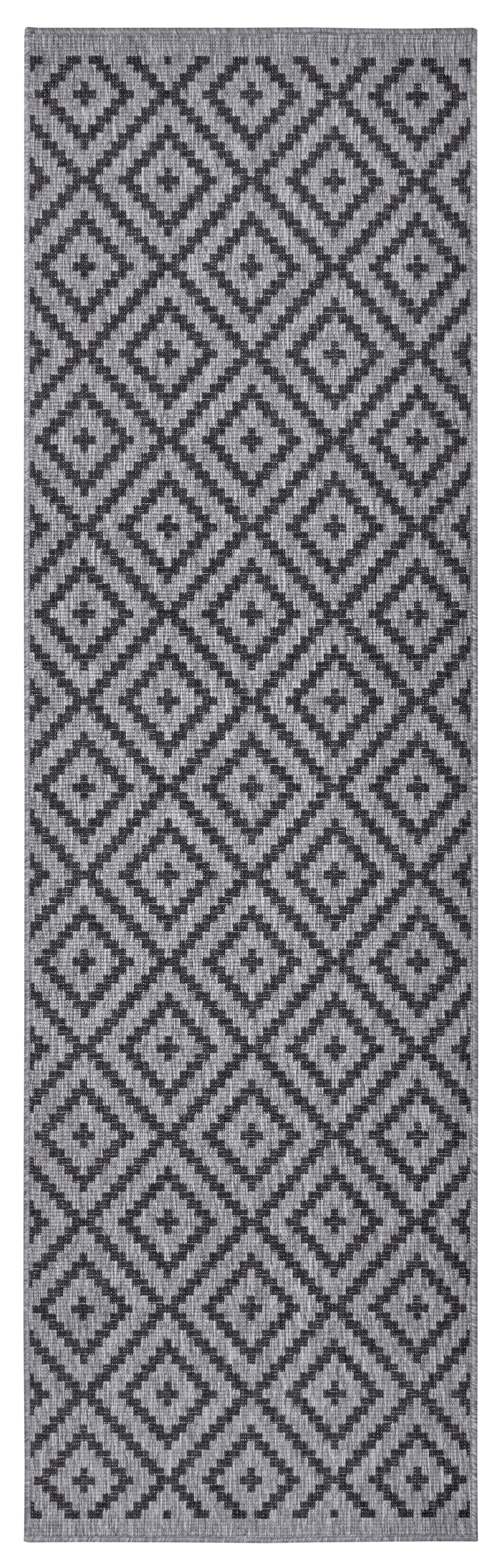 my home Läufer »Ronda Wendeteppich«, rechteckig, 5 mm Höhe, Sisal-Optik, Flachgewebe, In- und Outdoor, geometrisches Boho Design