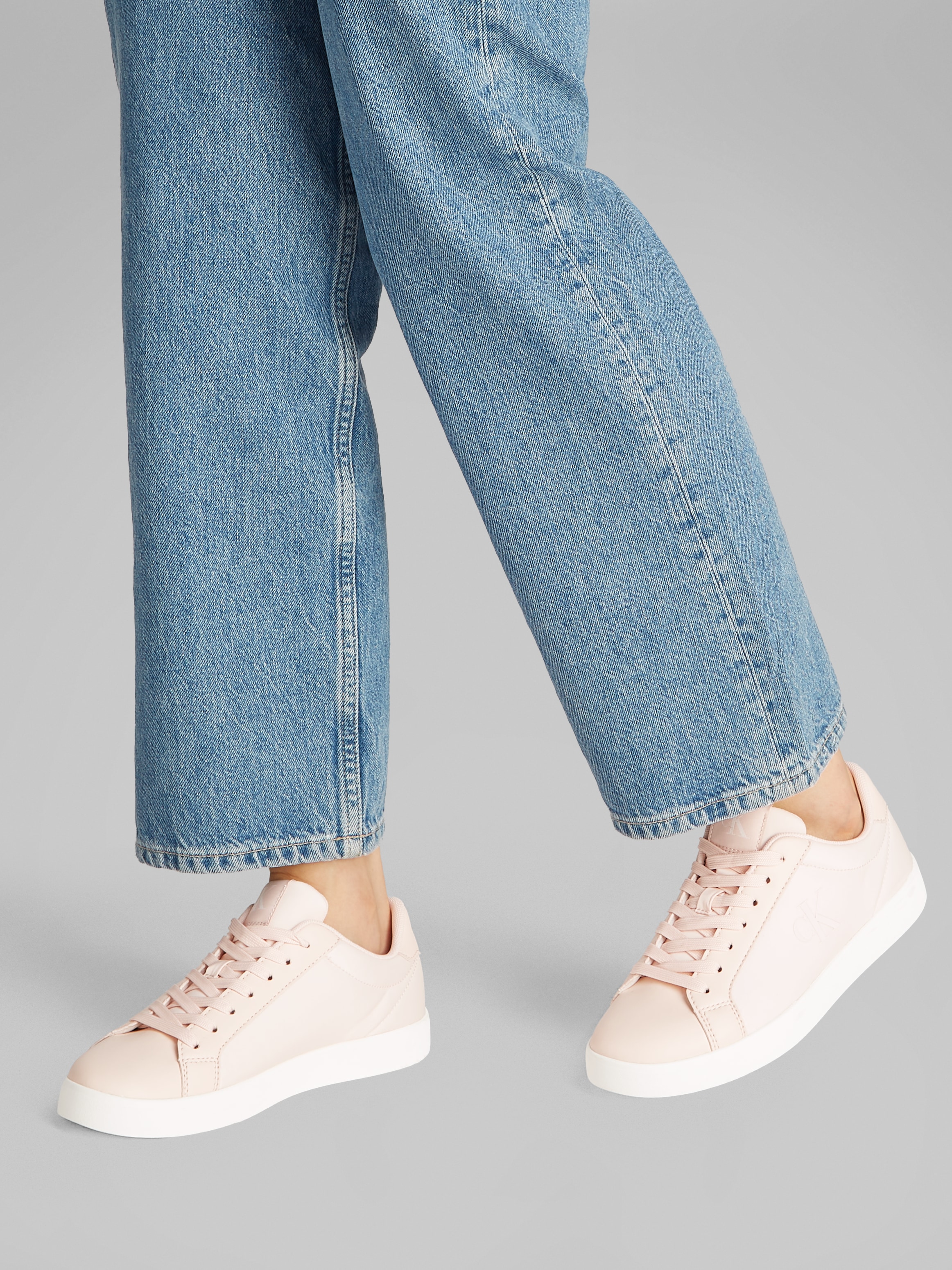 Calvin Klein Jeans Sneaker »3 CUPSOLE NY WN«, Schnürschuh, Freizeitsneaker, Halbschuh mit gepolstertem Schaftrand